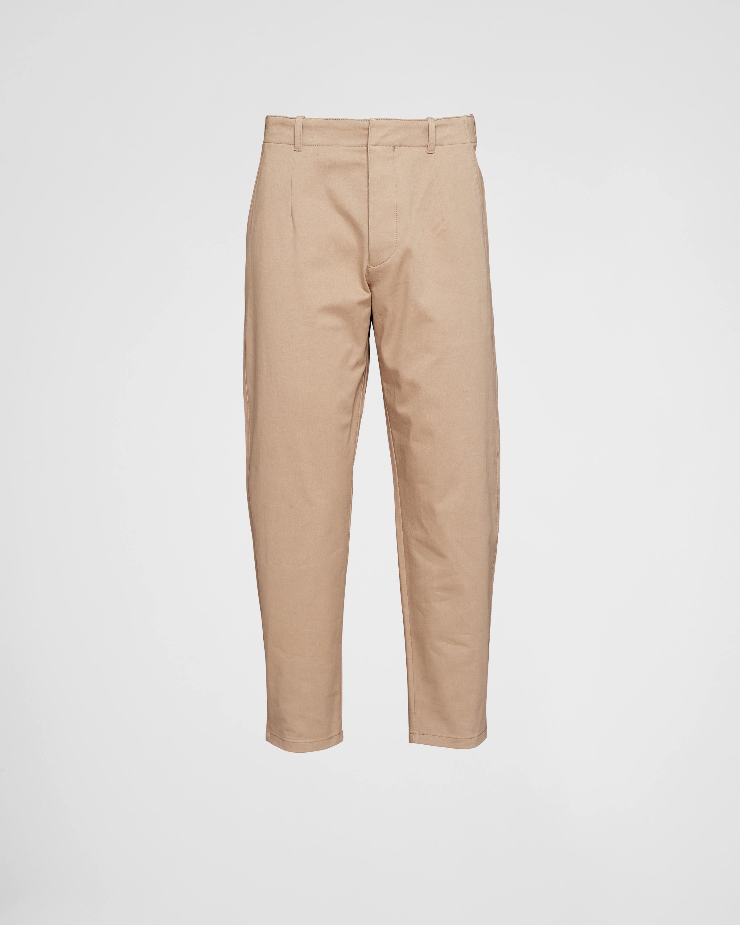 Stretch cotton pants - 1