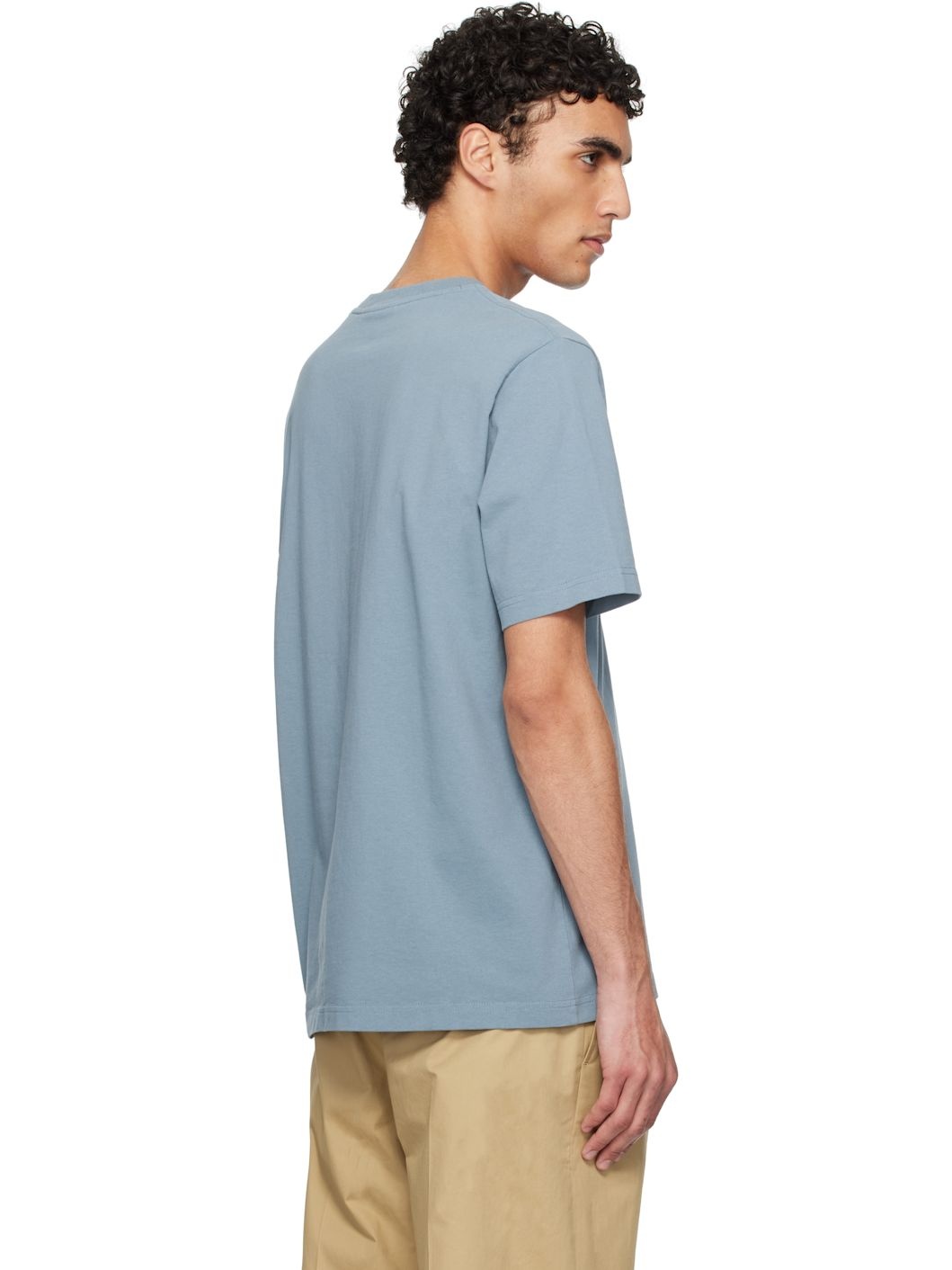 Gray Crafted Profile Fox Comfort T-shirt - 3