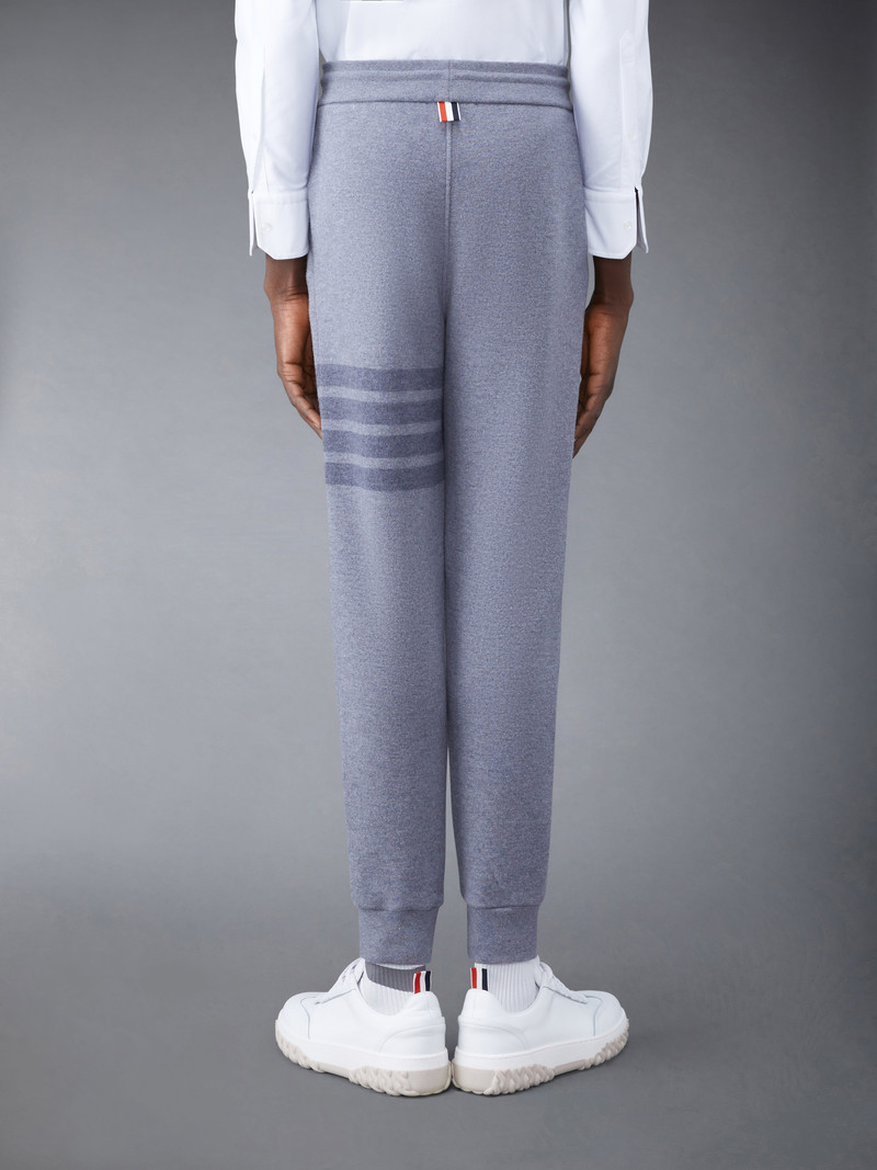 Thom Browne Wool Loopback 4-Bar Sweatpants outlook