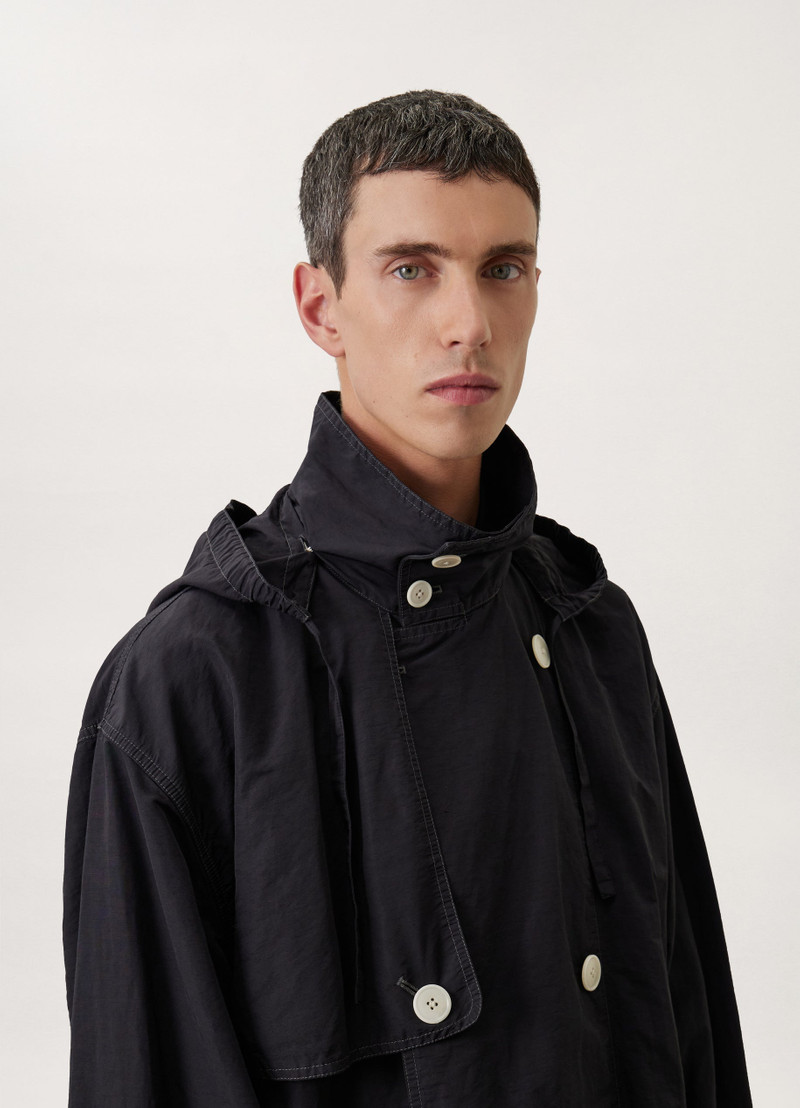 HOODED DOUBLE BREASTED PARKA 10