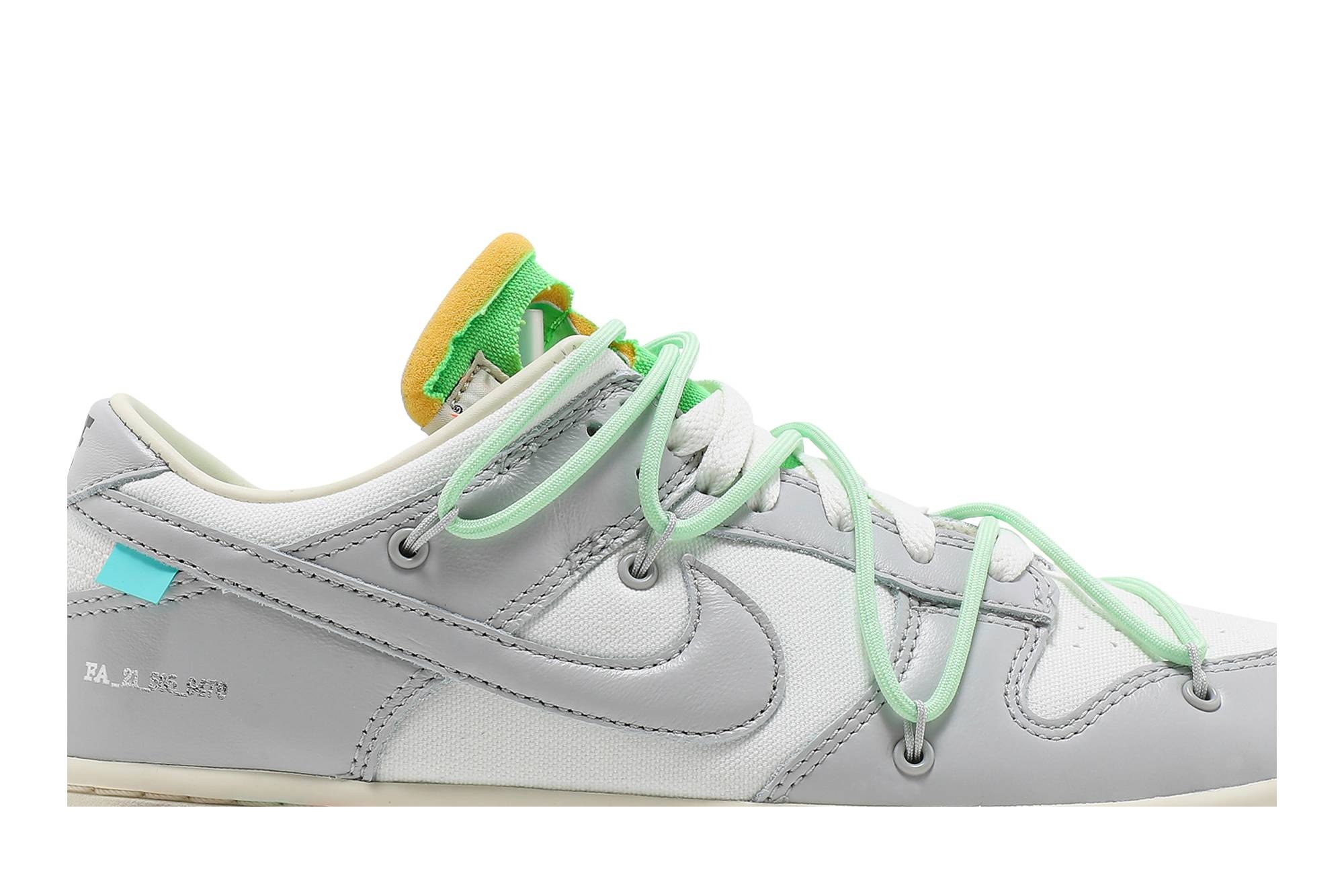 NIKE DUNK LOW × OFF-WHITE 1 OF 50 Nike Dunk Low x OFF-WHITE 'Lot 1 of 50' Size 10.5 | eBay