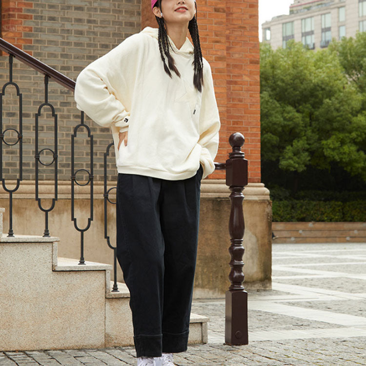 (WMNS) Converse Star Hoodie 'Milk White' 10023511-A01 - 3