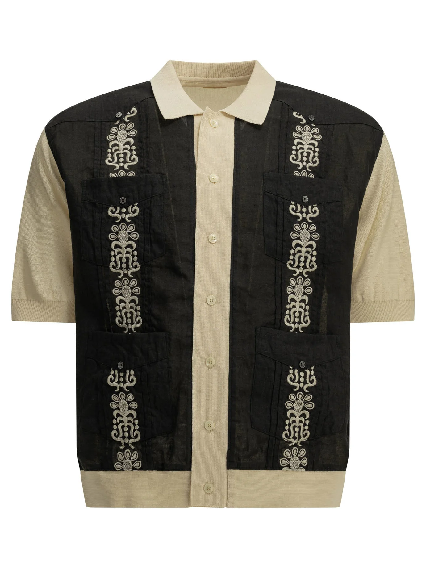 Kapital Cuba Casual Shirt Black - 1