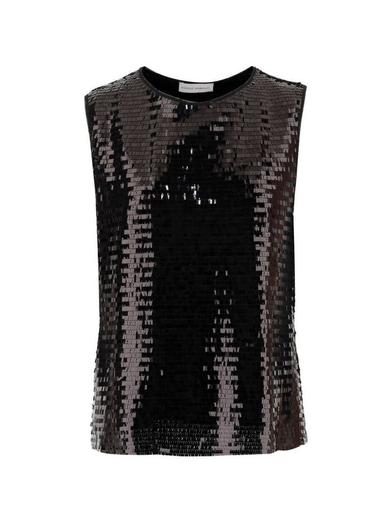 sequin-embellished blouse 1