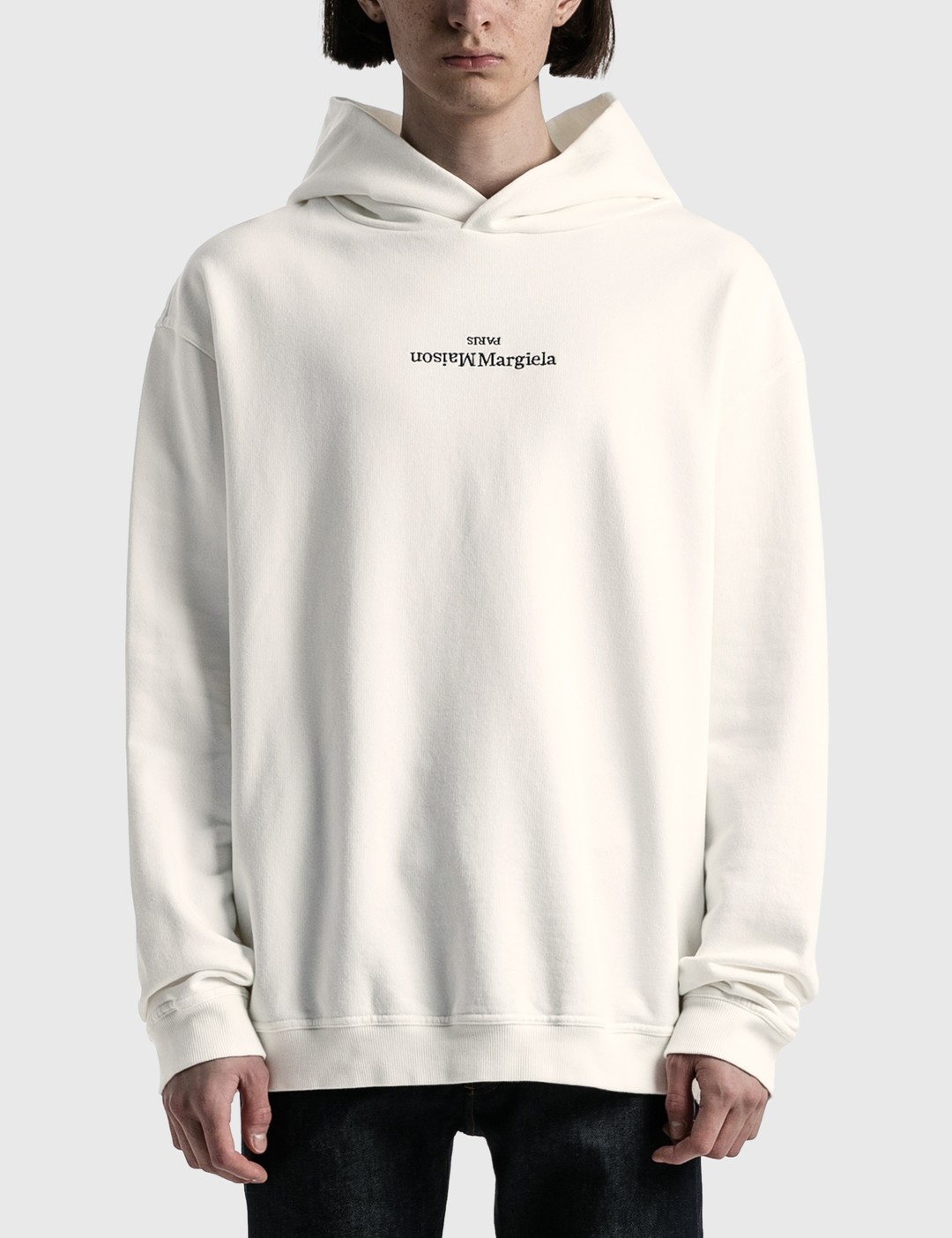 UPSIDE DOWN LOGO HOODIE - 3