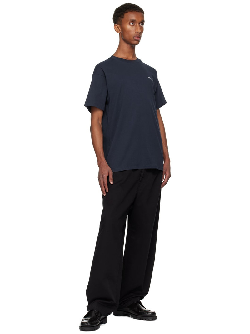 Carhartt Navy Script Embroidery T-shirt outlook