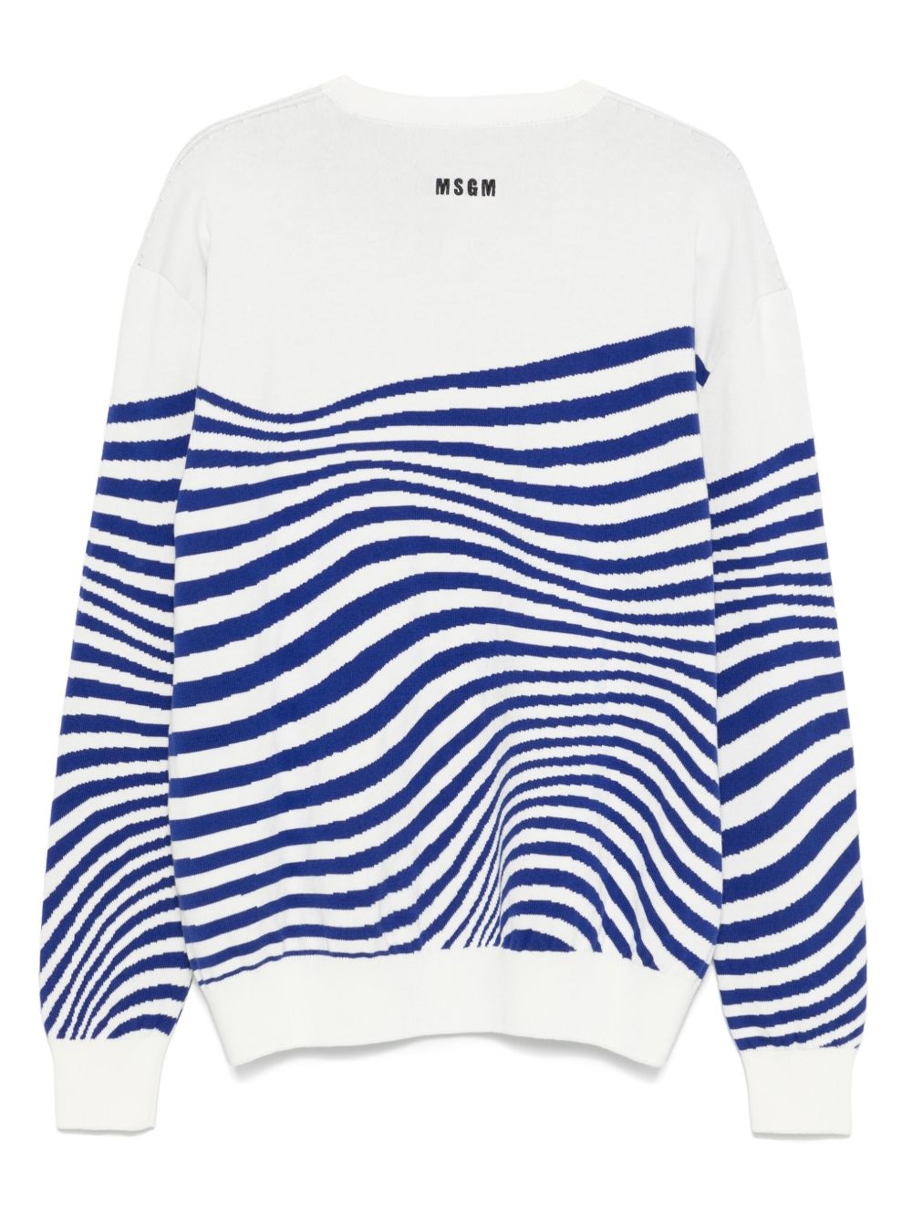 swirl cotton sweater - 2