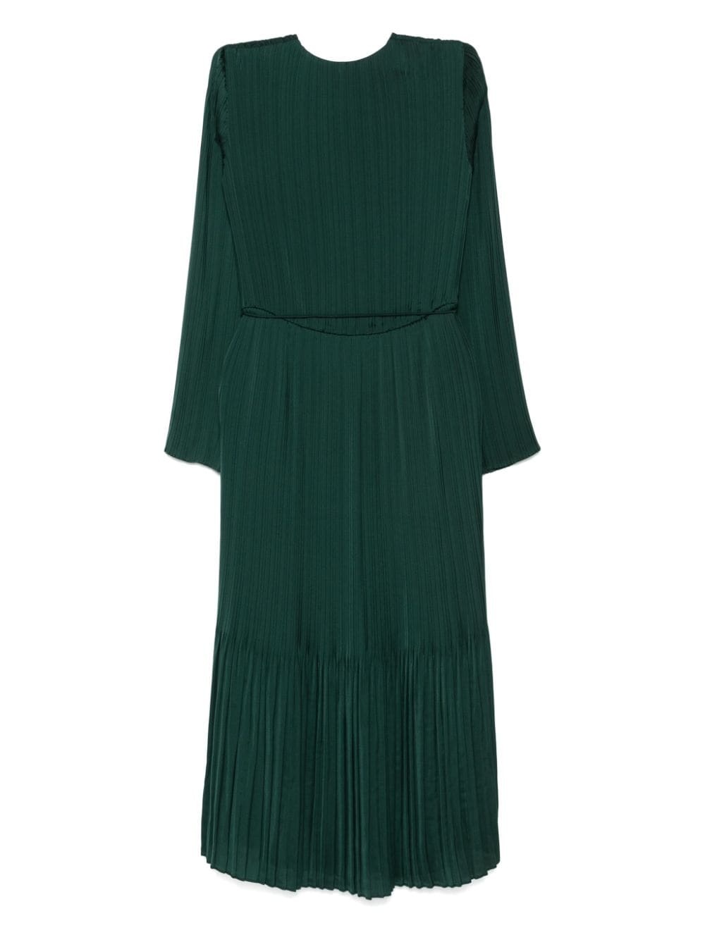 pleated midi dress - 2