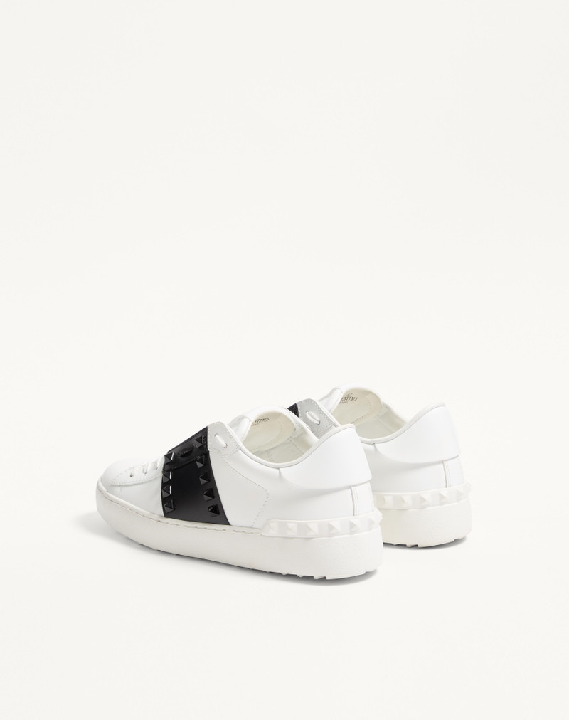 Valentino ROCKSTUD UNTITLED SNEAKER IN CALFSKIN LEATHER WITH TONAL STUDS outlook