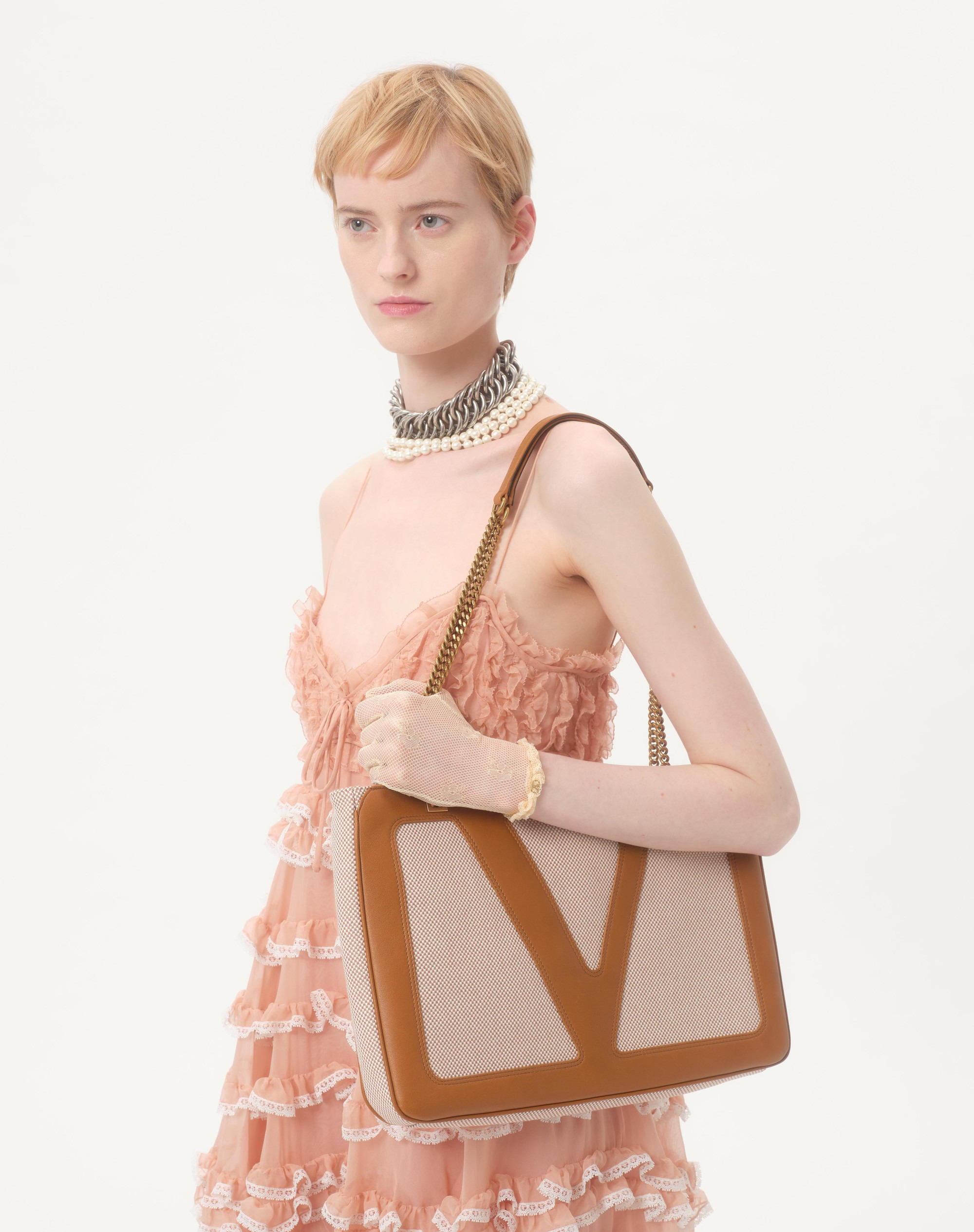 CHIFFON SHORT DRESS - 3