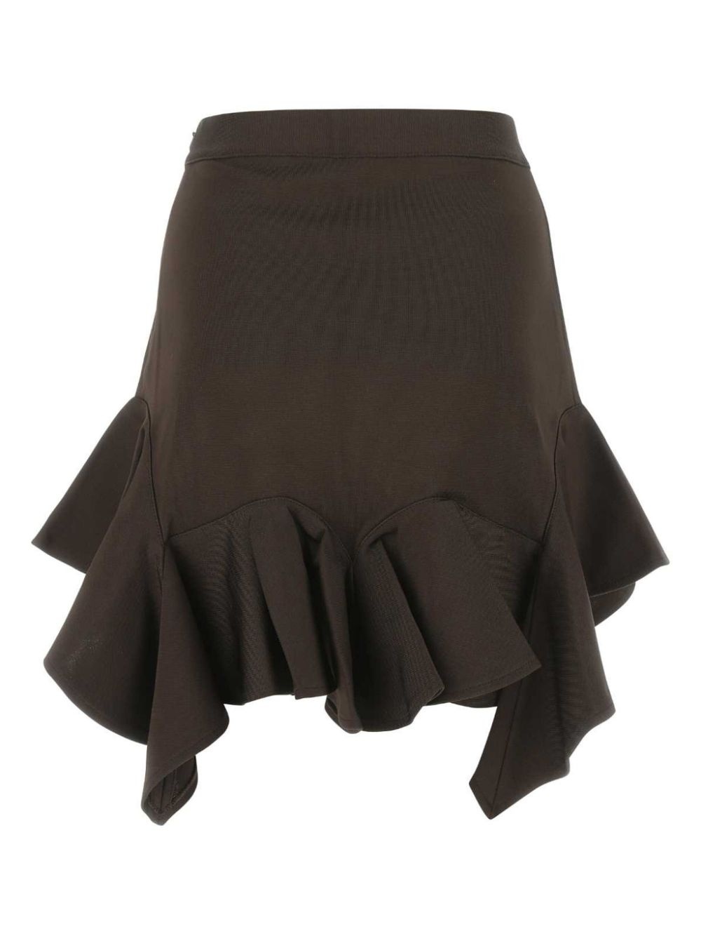 ruffle-detail mini skirt - 2