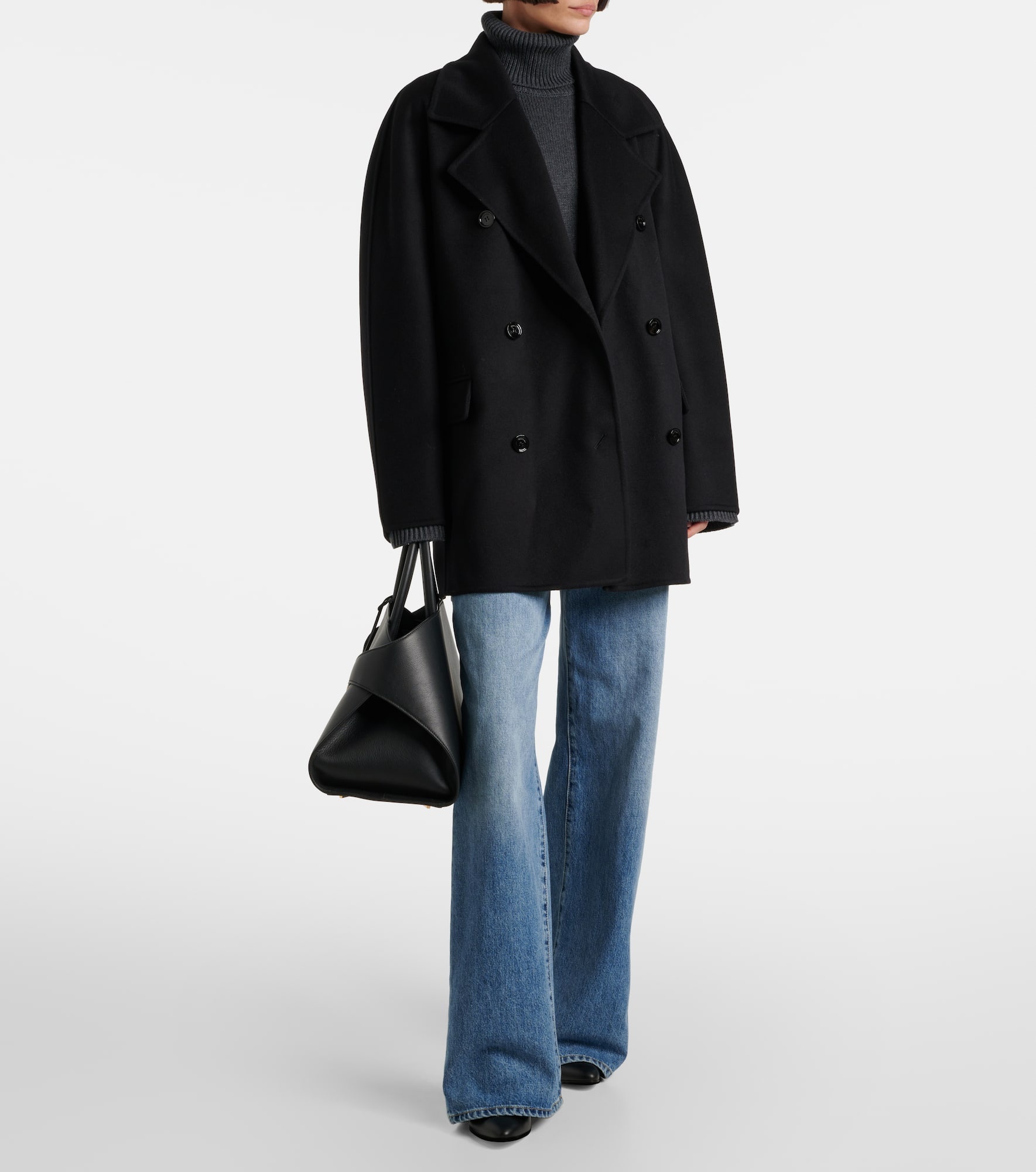 Wool and cashmere coat - 2