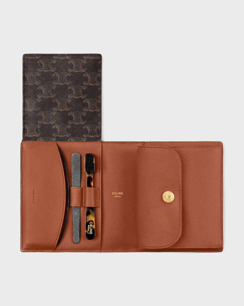 Travel kit in Triomphe Canvas and calfskin 5