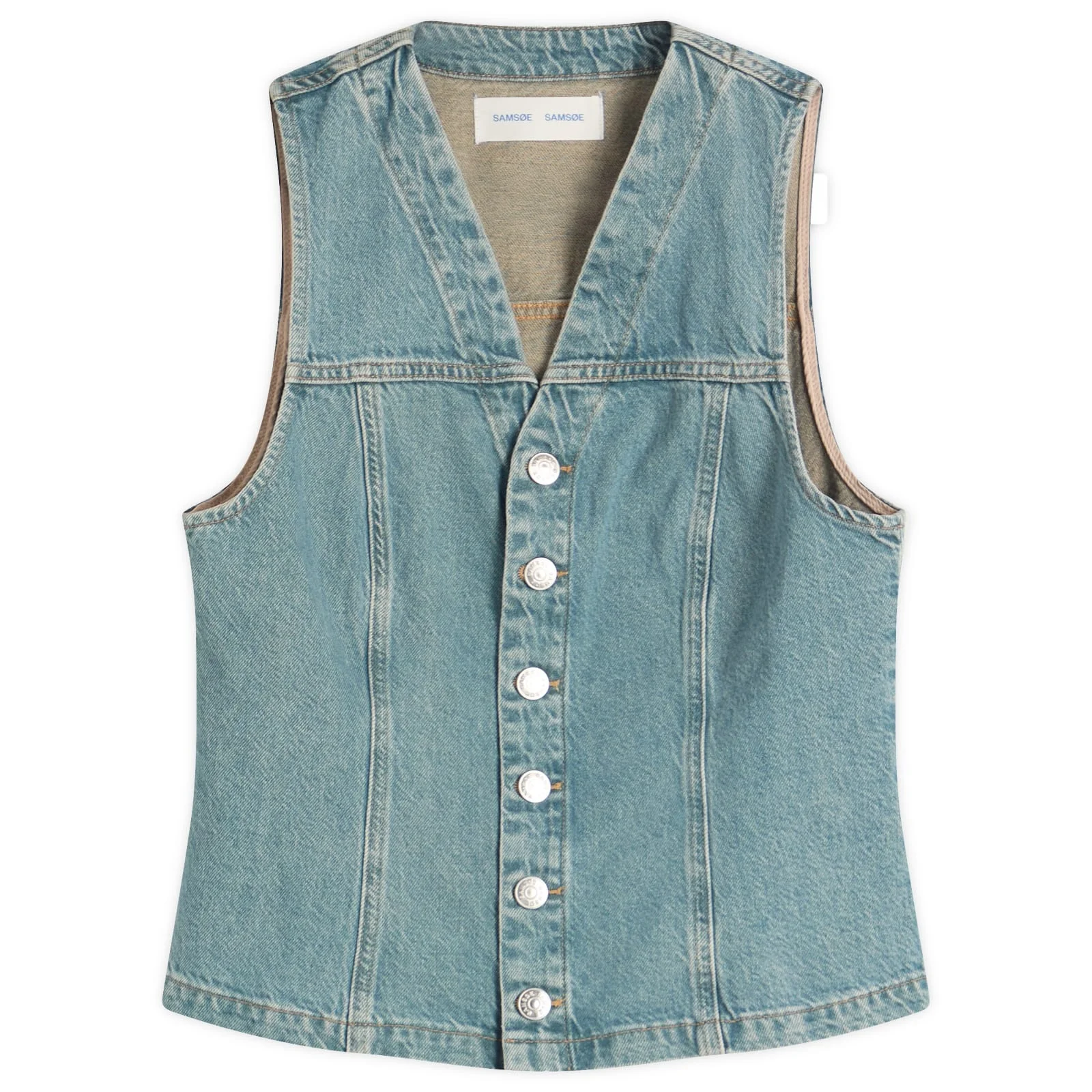Samsøe Samsøe Sabeth Denim Vest - 1