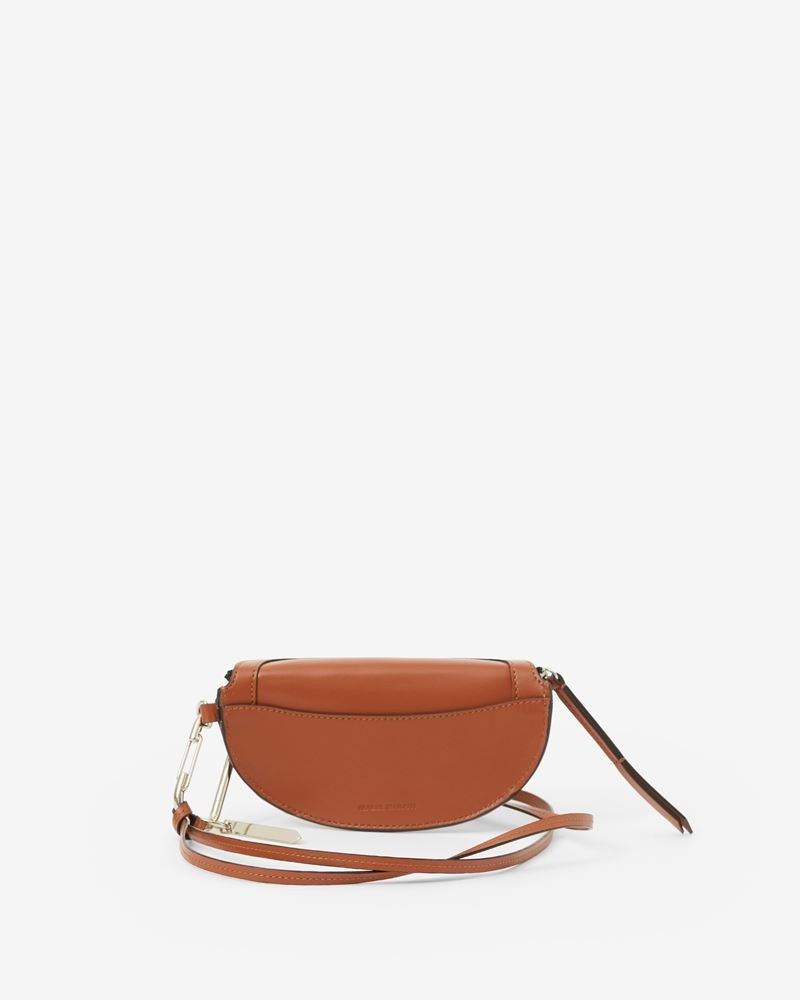 Isabel Marant BOSSEY LEATHER MINI BAG outlook
