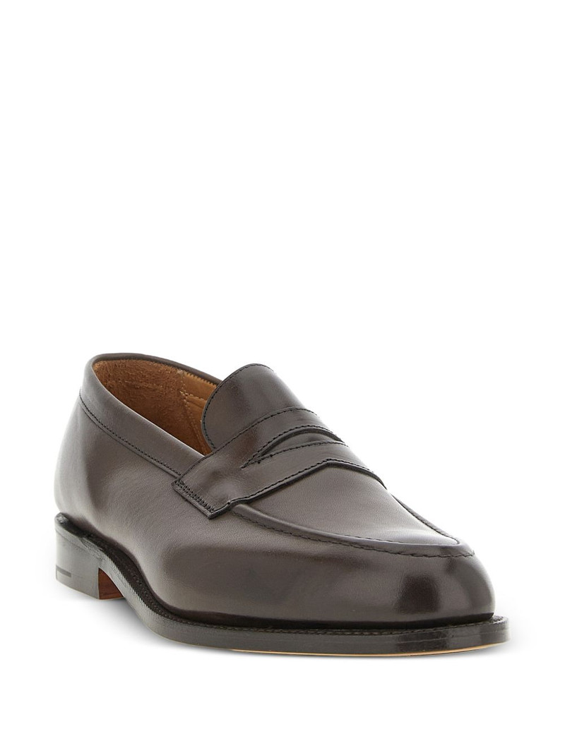 Tricker's Harvard leather loafers outlook