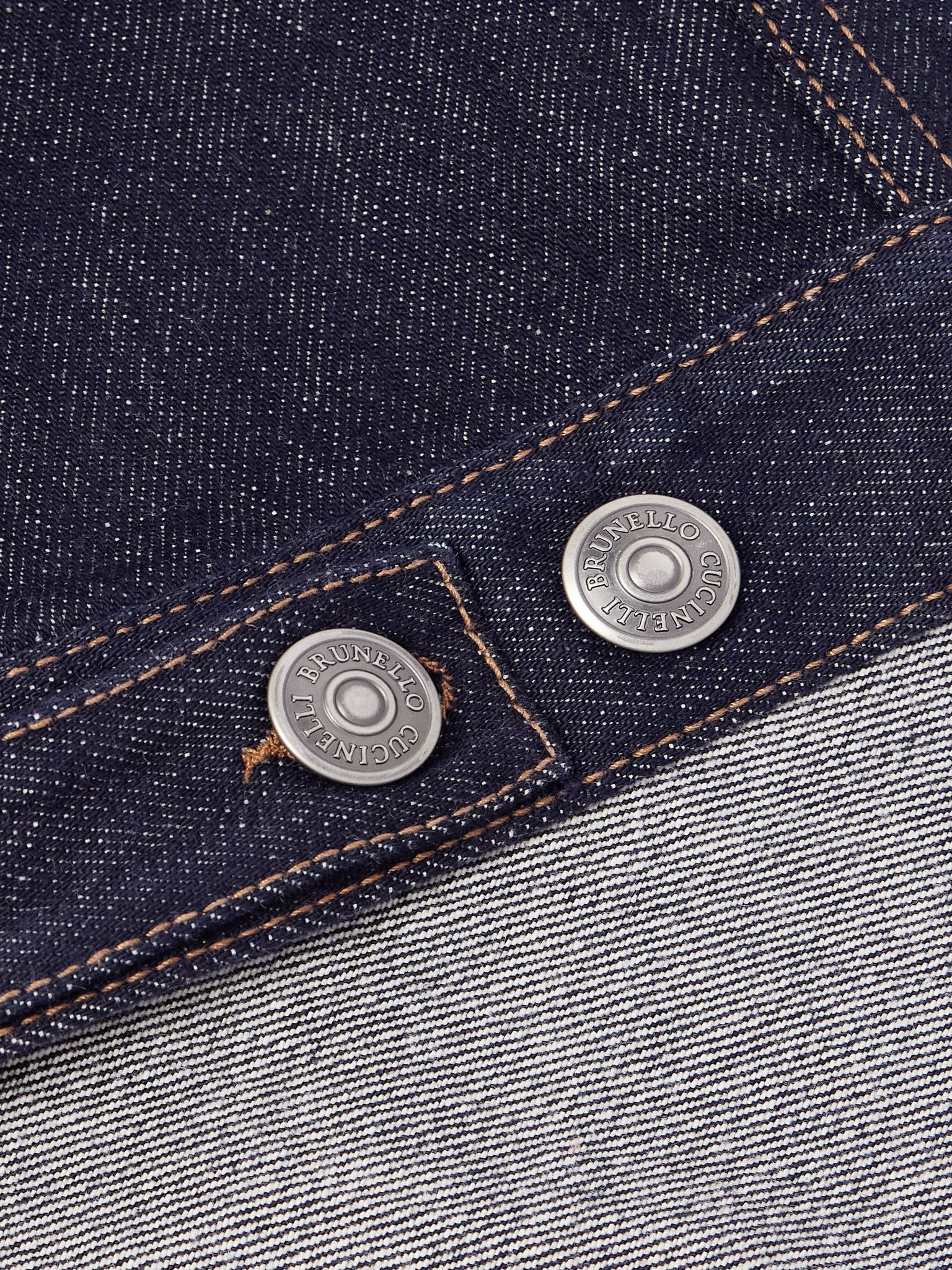 Denim Trucker Jacket Blue - 6