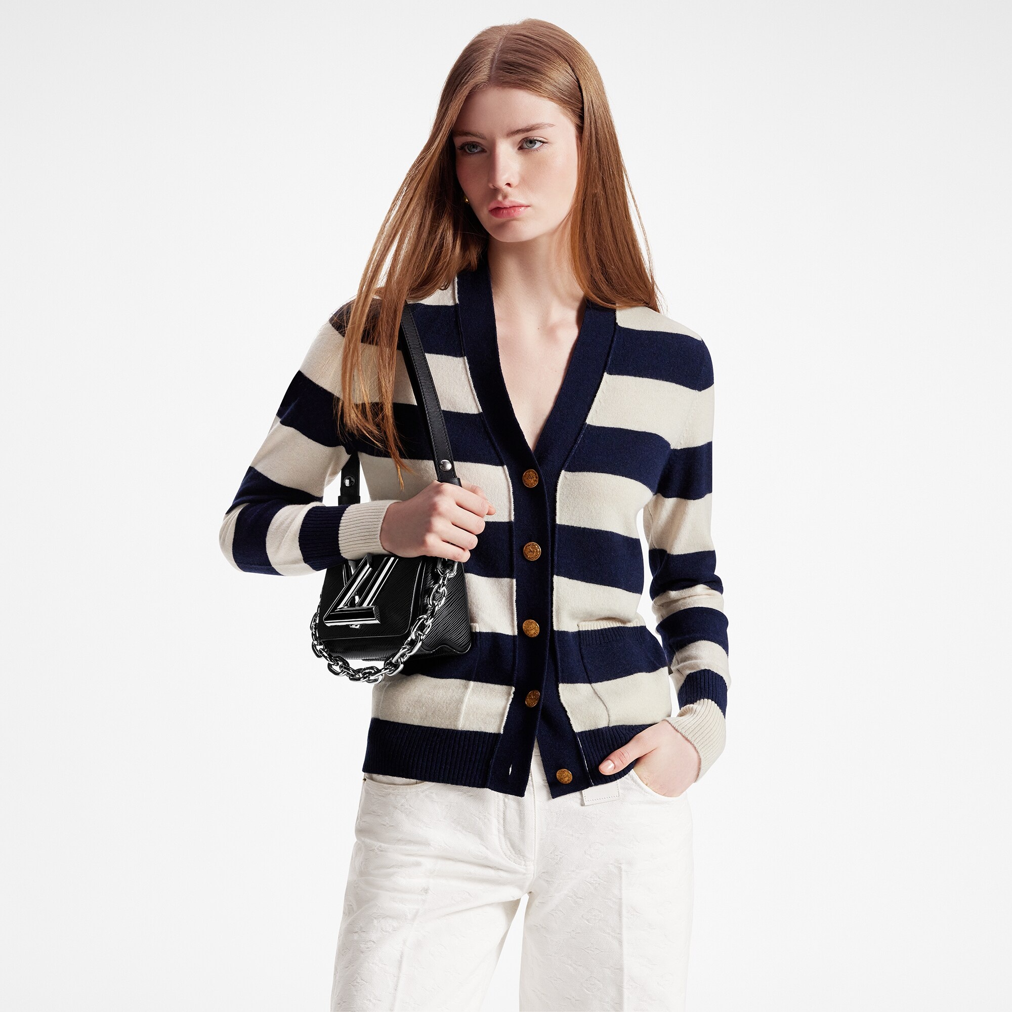 Chunky Stripes Cardigan - 5