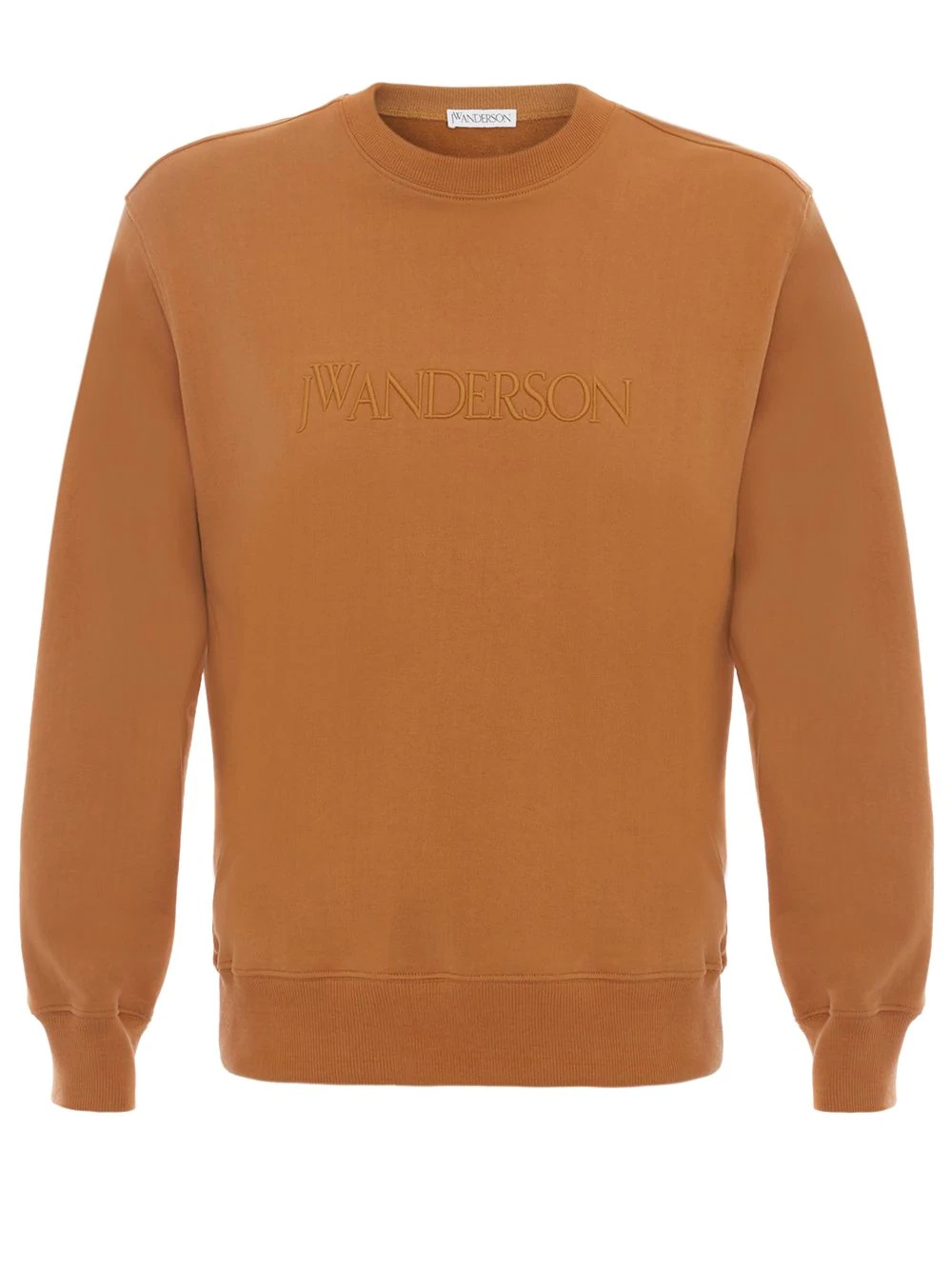 logo embroidered sweatshirt - 1