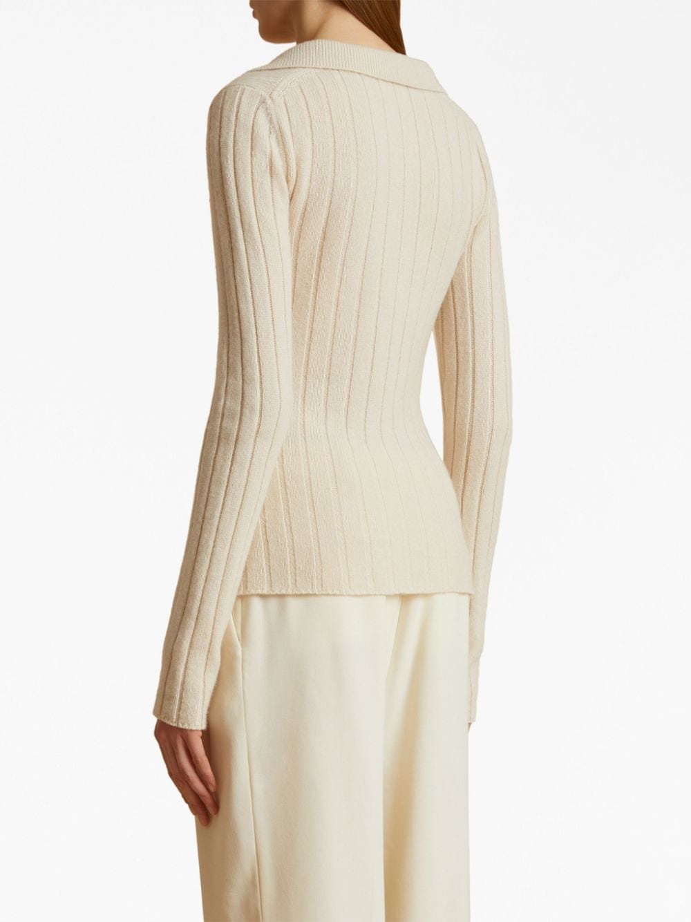 The Hans ribbed cashmere jumper - 3