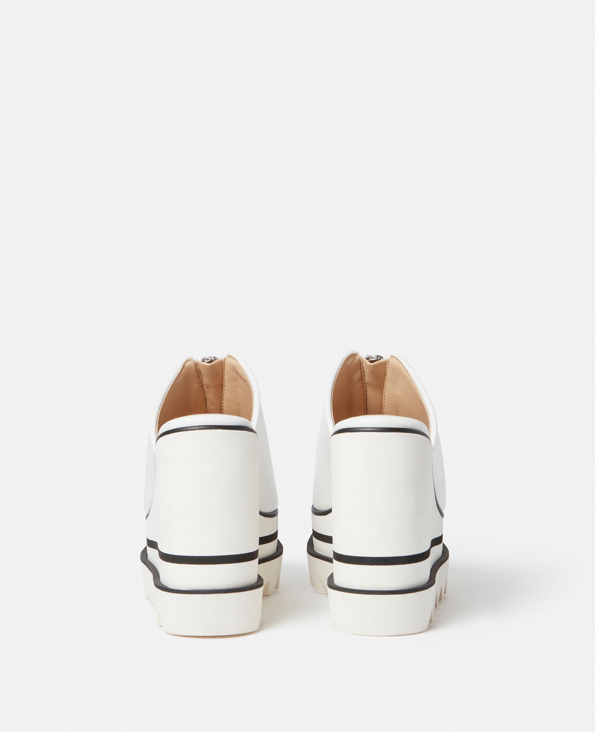 Sneak-Elyse Zip Slide Wedge Sandals - 2