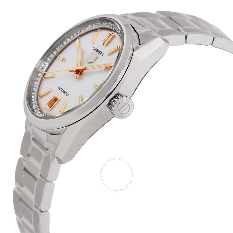 Tag Heuer Carrera Automatic Diamond Ladies Watch WBN231C.BA0001 - 2
