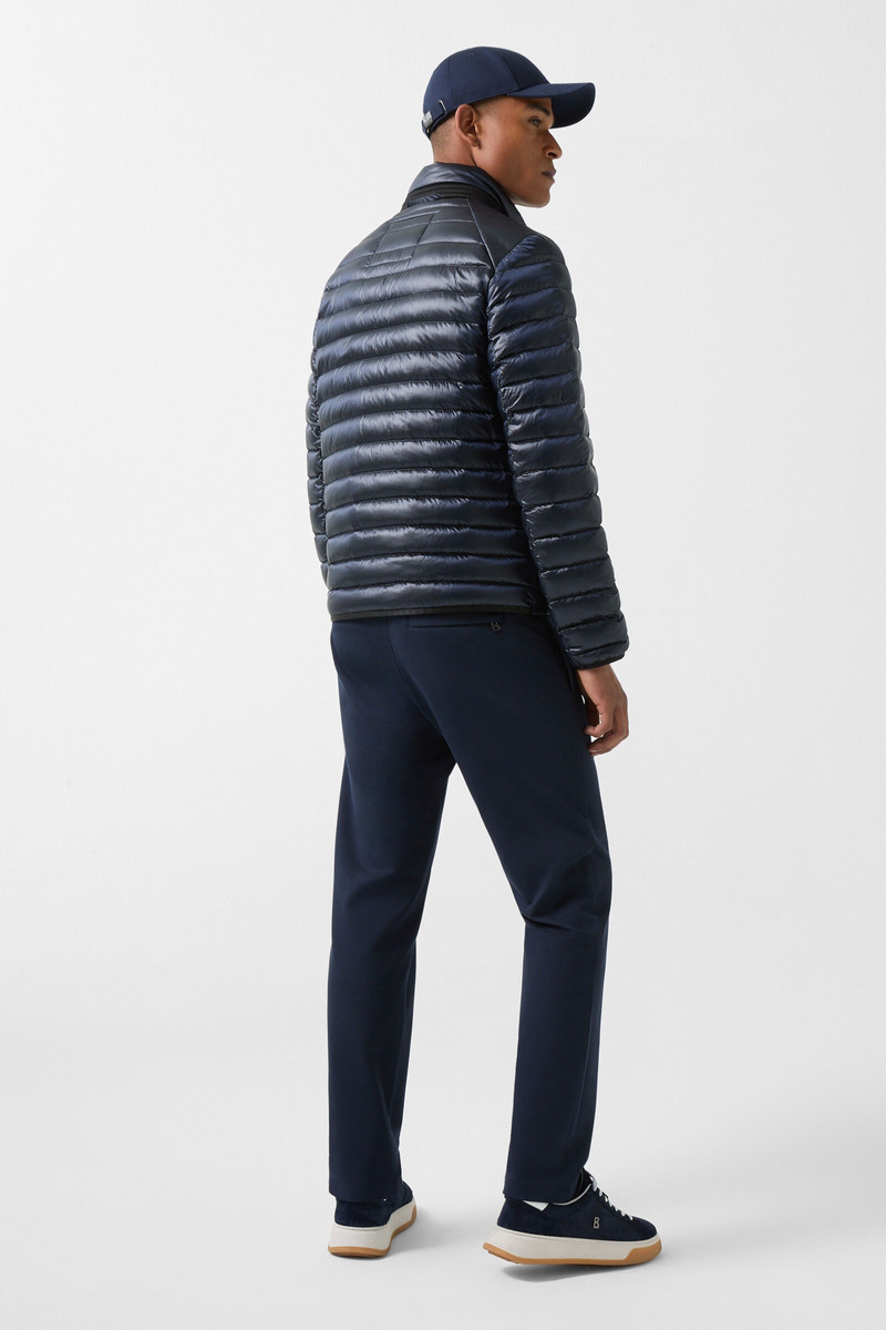 Liman Lightweight down jacket in Navy blue 3