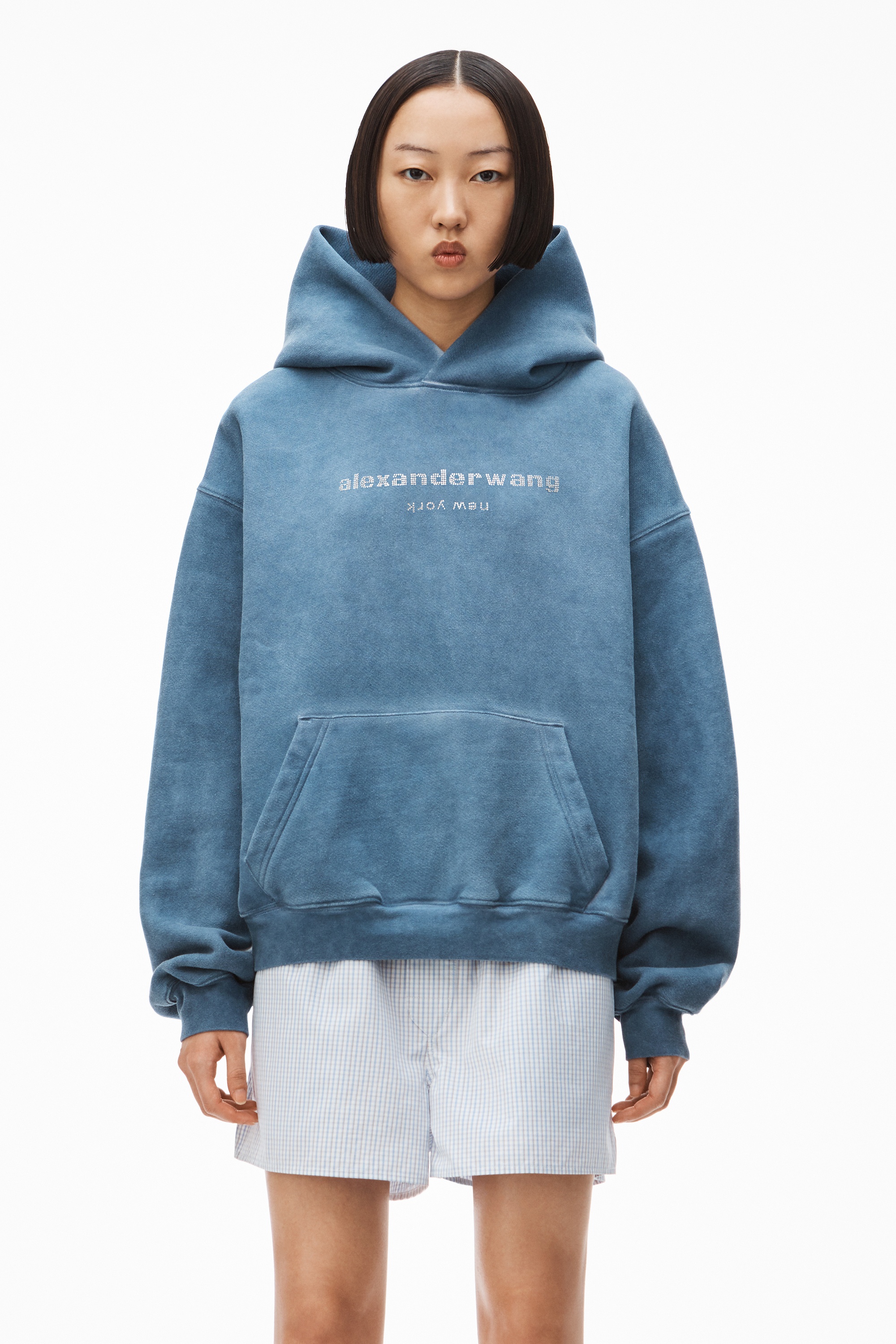 HOTFIX LOGO HOODIE IN CONDENSED FLEECE - 2