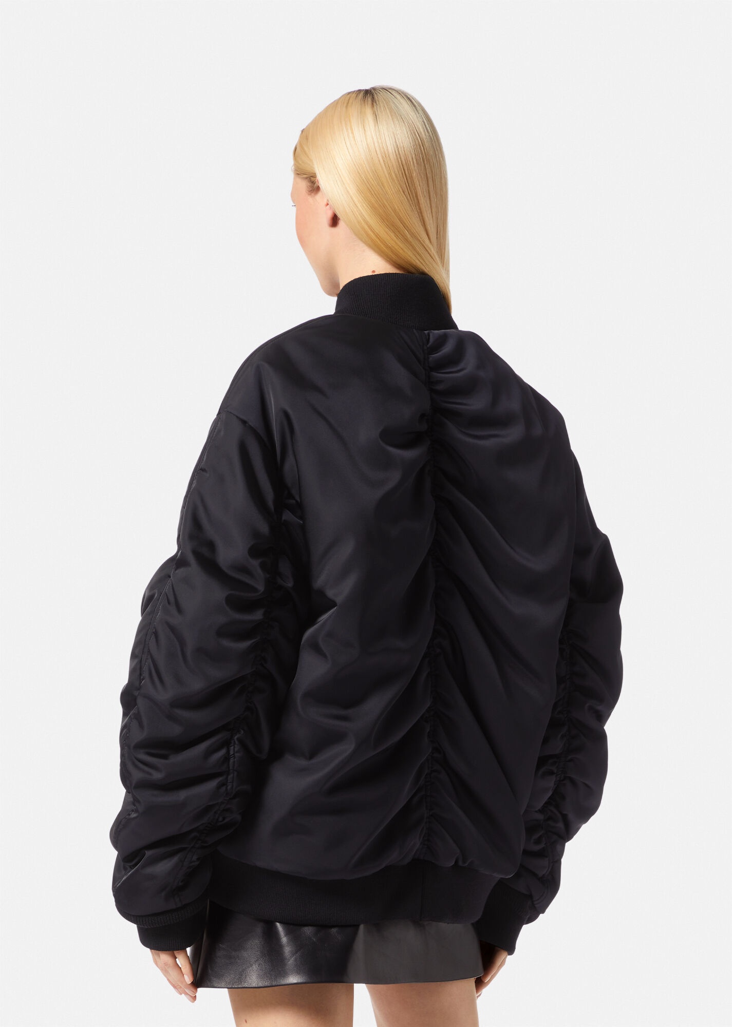 Medusa I Ventagli Reversible Puffer Jacket - 4
