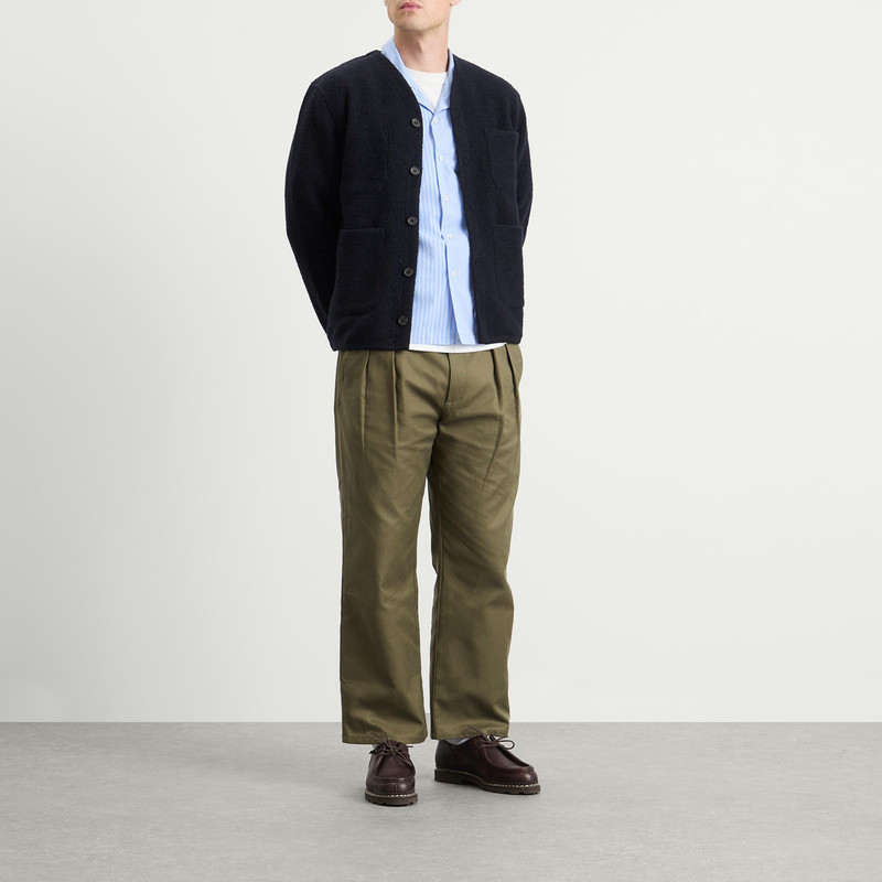 Universal Works Universal Works Wool Fleece Cardigan outlook