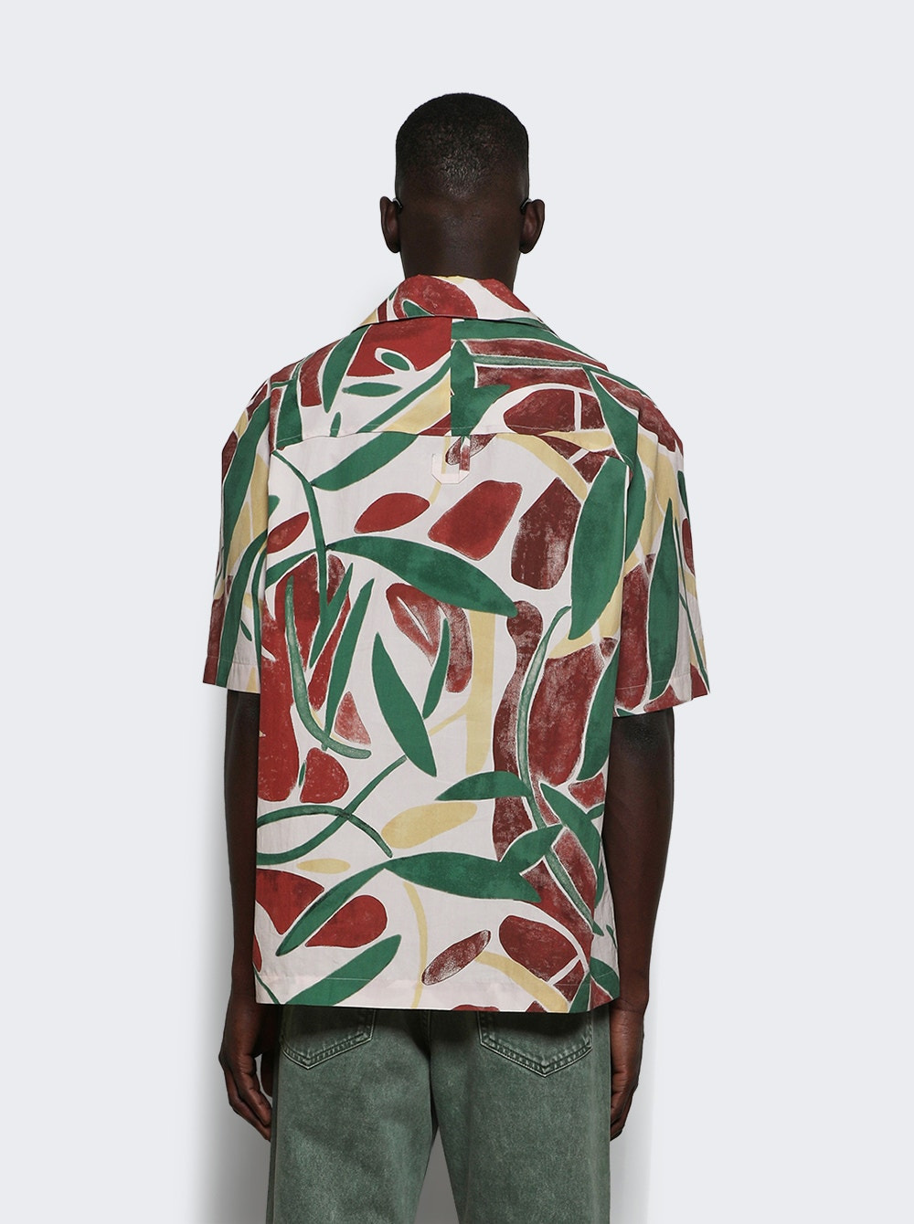 La Chemise Fonccio Print Abstract Vegetal Pi - 4