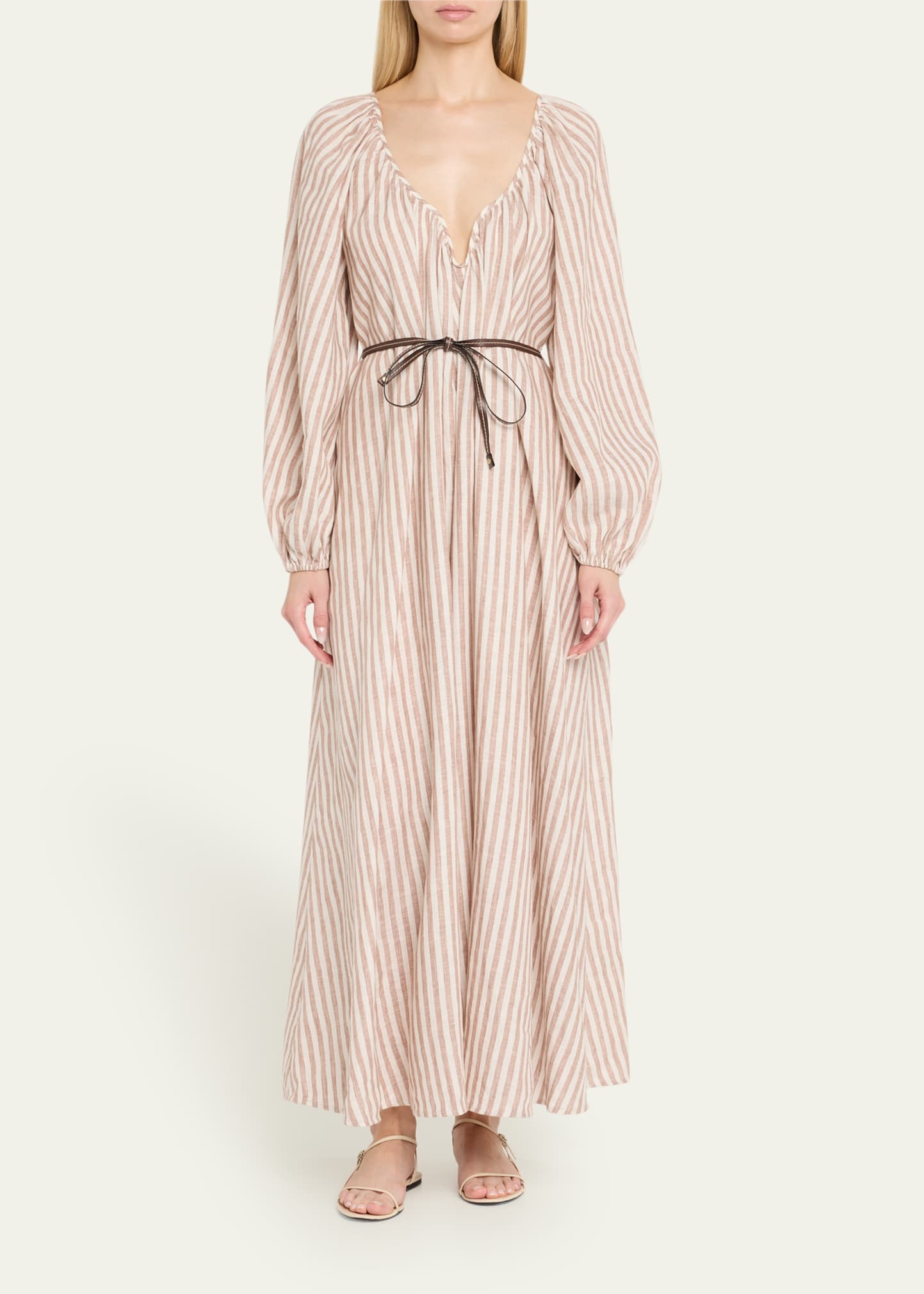 Cascadian Striped Maxi Dress - 2