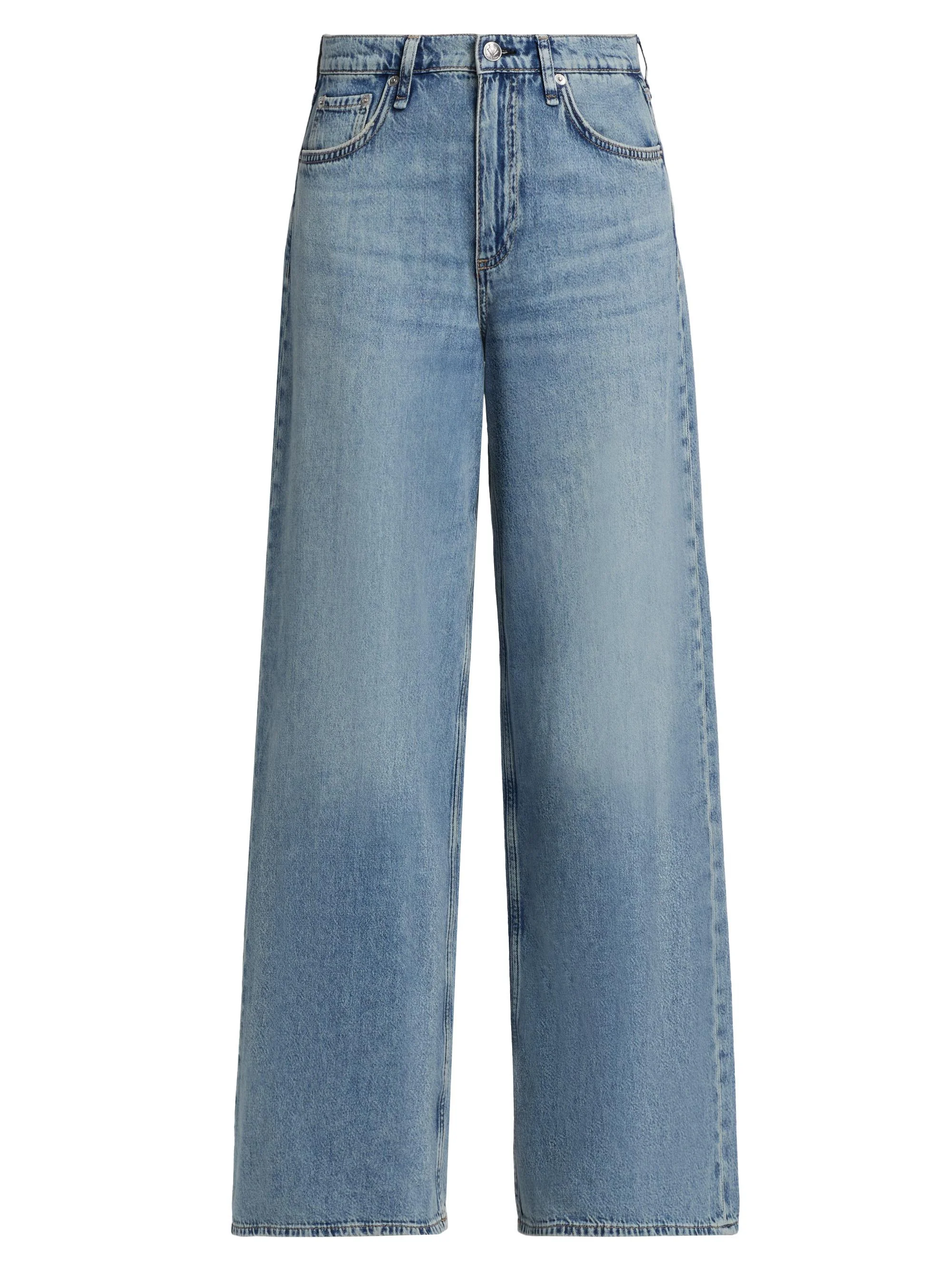 Women's Sofie Featherweight Wide-Leg Jeans - Amalfi - 1