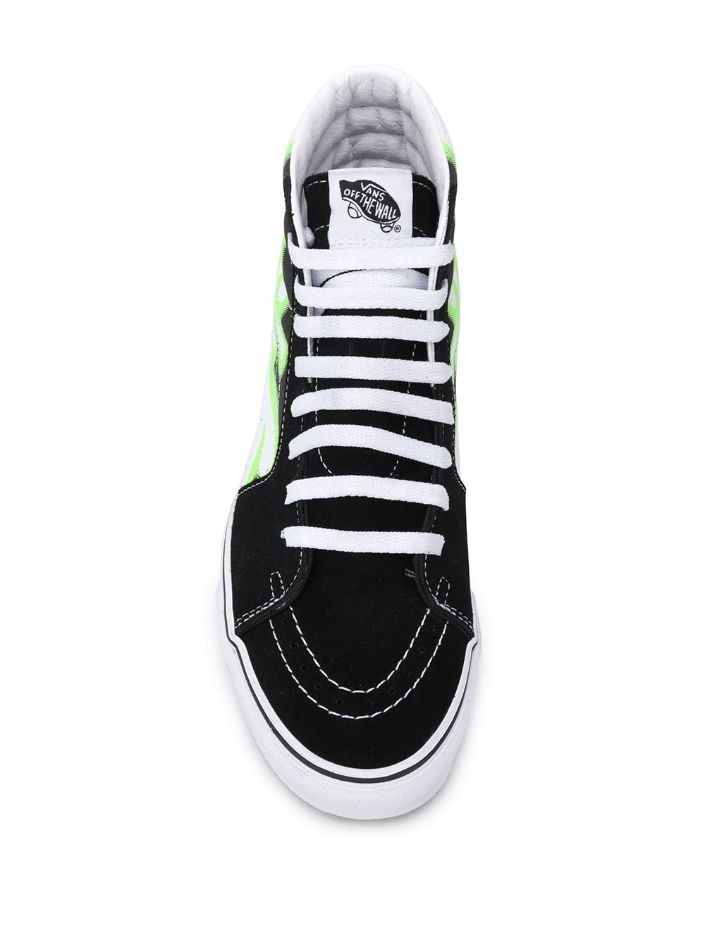 graphic-print high-top trainers - 4