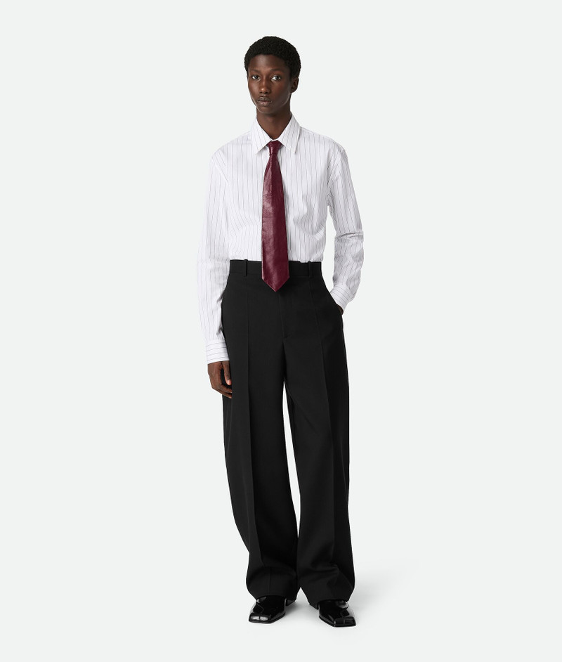 Sartorial Wool Straight Trousers 1