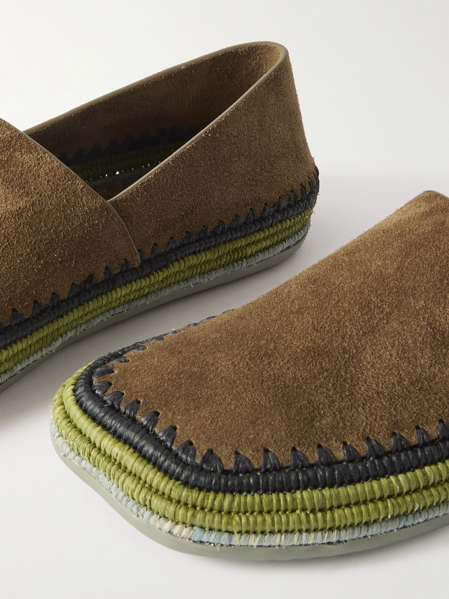 + Paula's Ibiza Suede Espadrilles Brown - 5