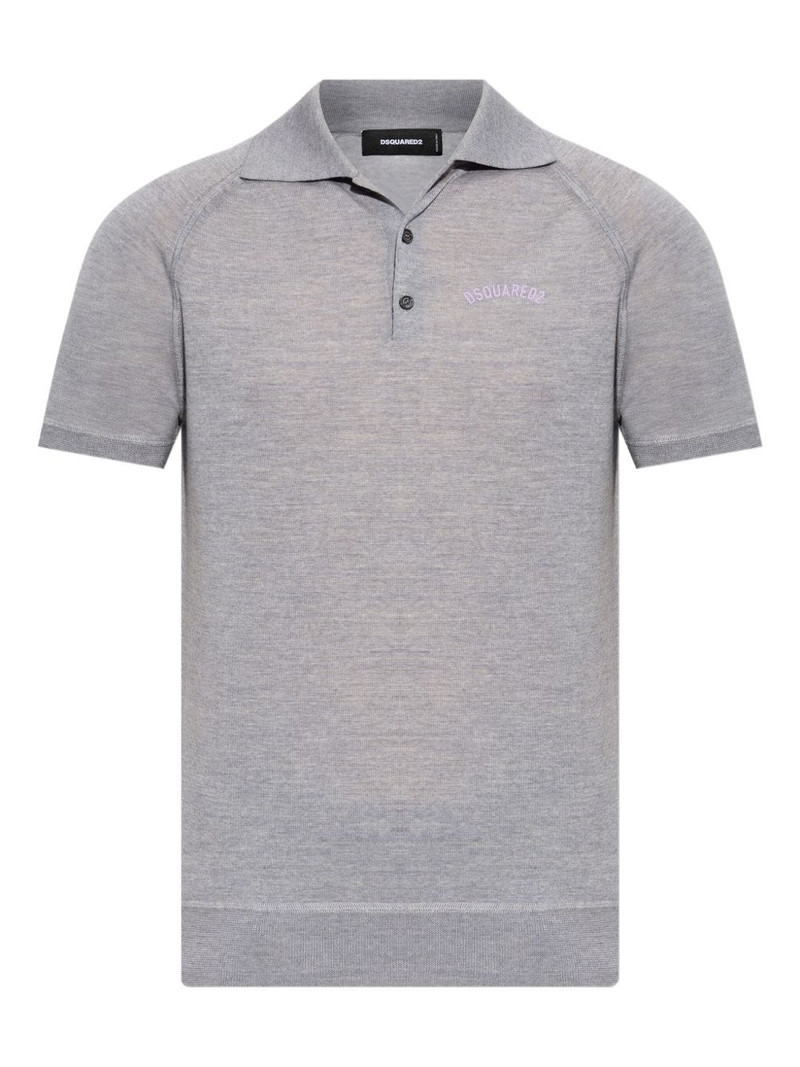 knitted polo shirt 1