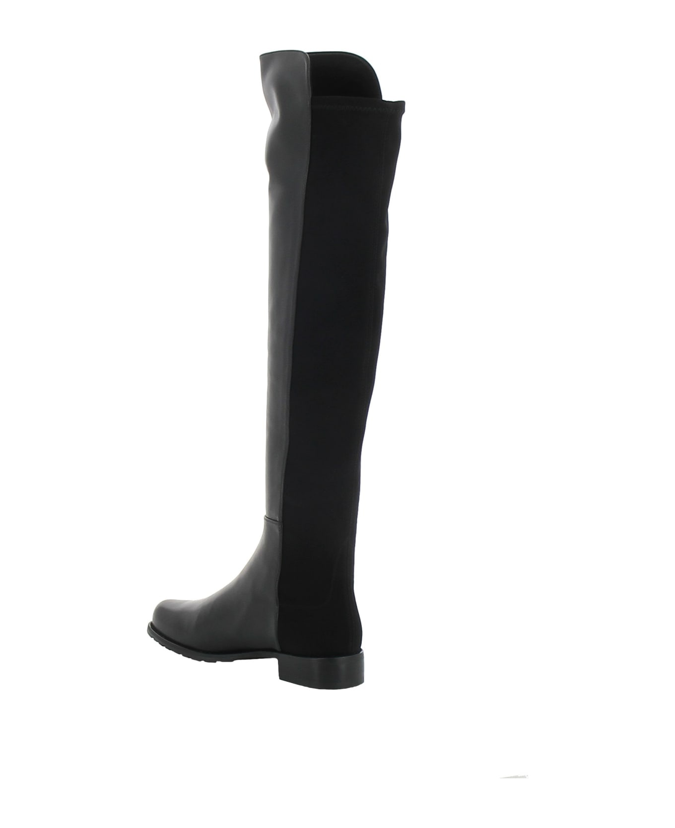 Stuart Weitzman S3999 Black Leather 5050 Boots - 3