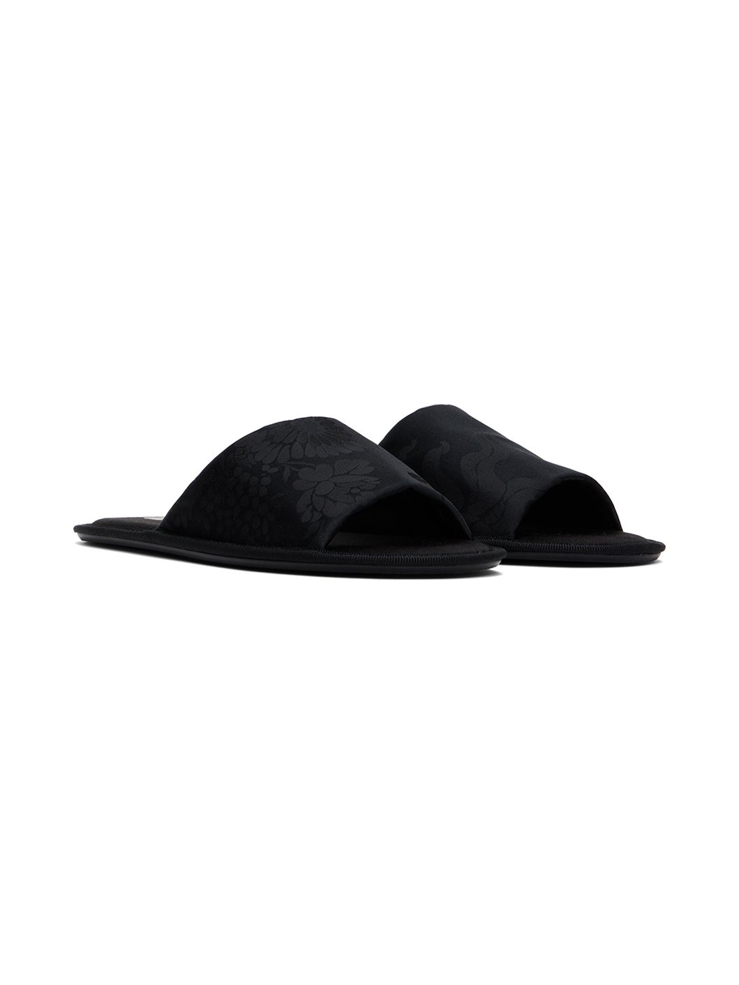 Black Frances Slippers - 4