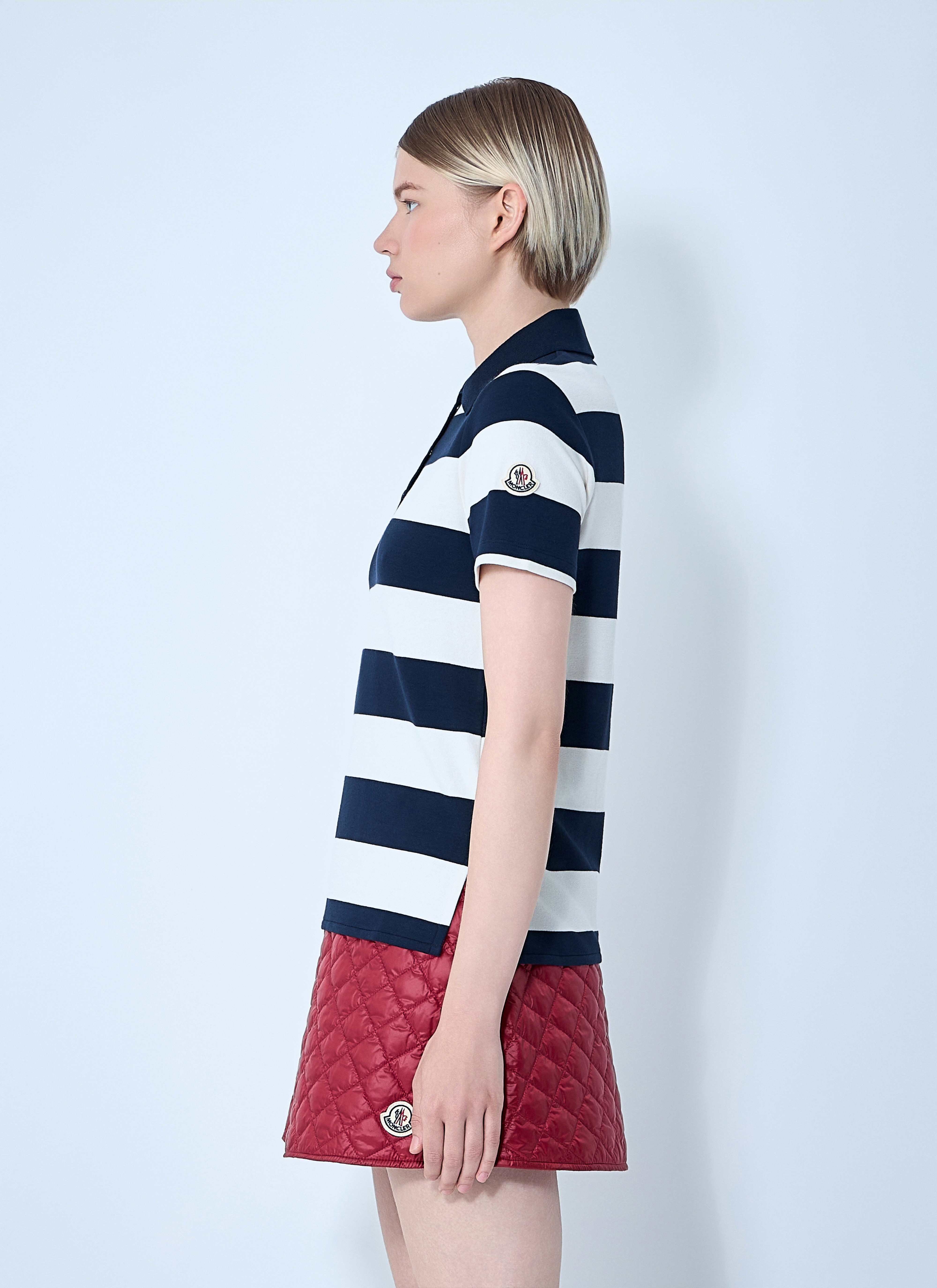 Moncler Women Striped Polo Shirt - 3