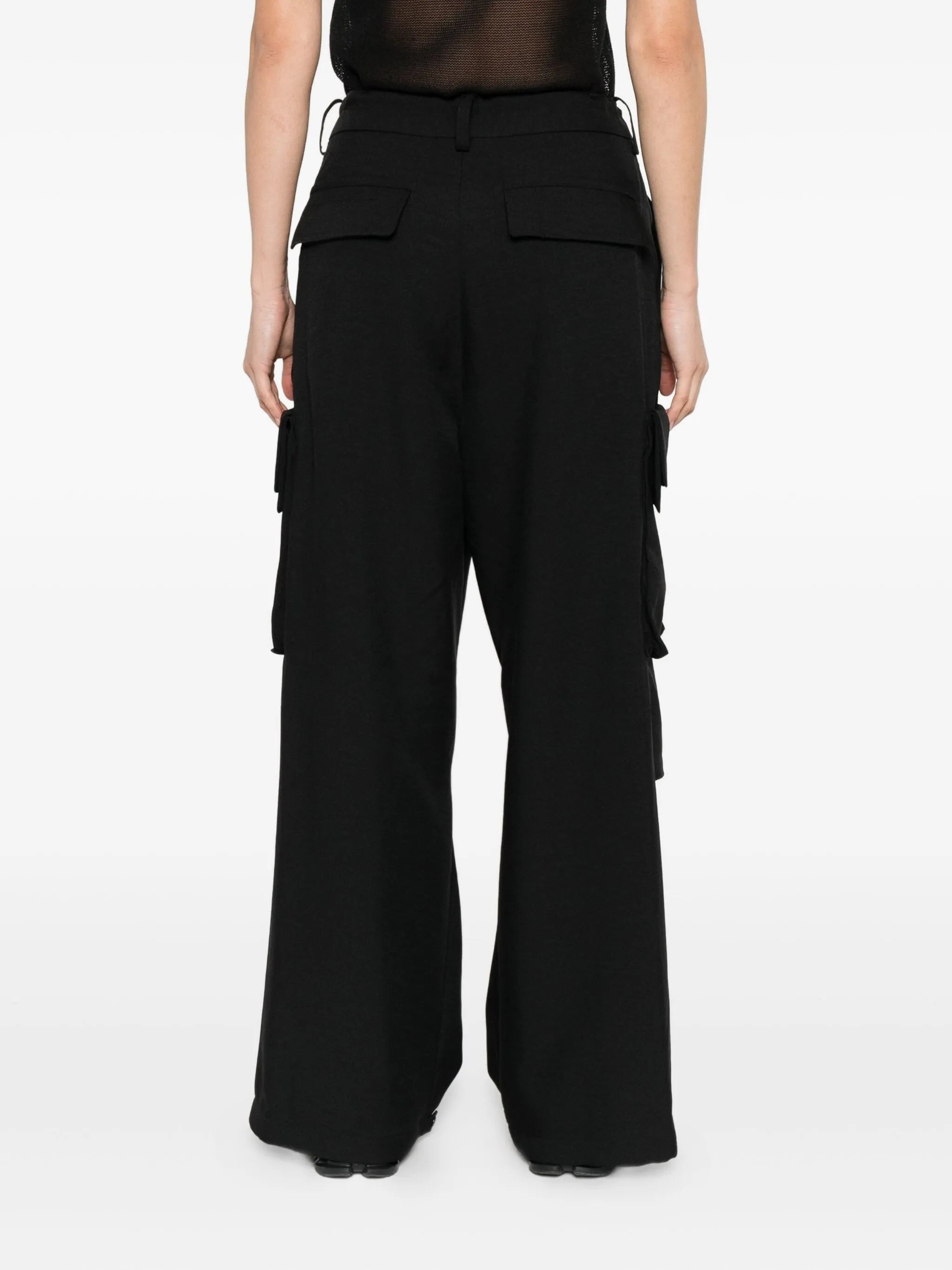 Y-3 Drawstring Cargo Trousers - 5