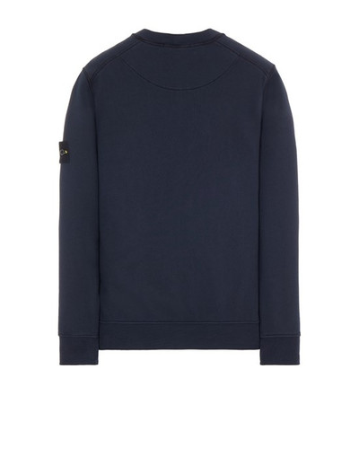 Stone Island 63051 GARMENT-DYED_COTTON FLEECE  BLUE outlook