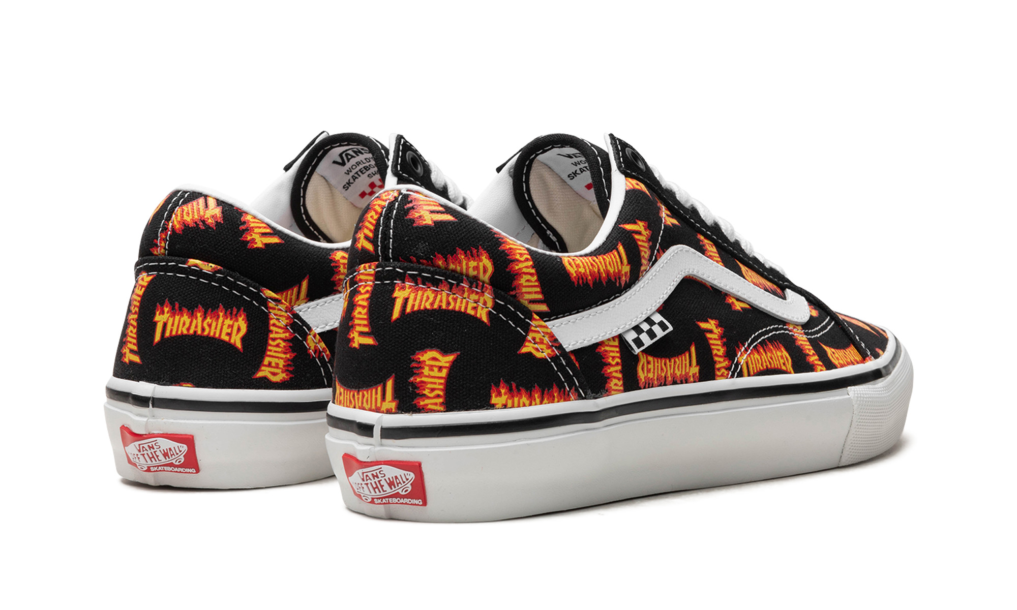 Old Skool "Thrasher All Over Flame Logo" - 3