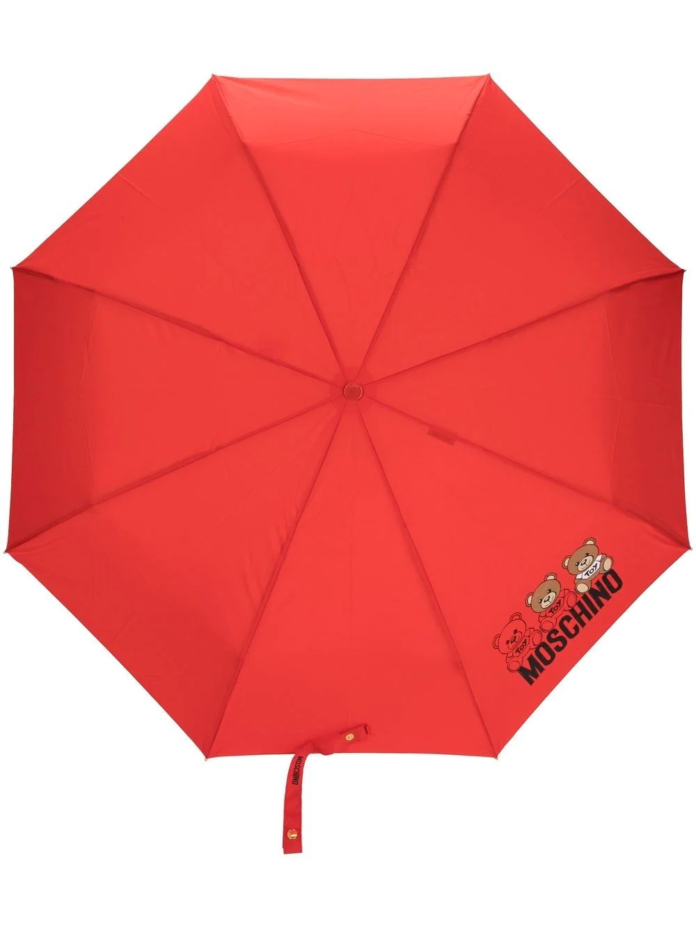 Teddy logo-print umbrella - 1
