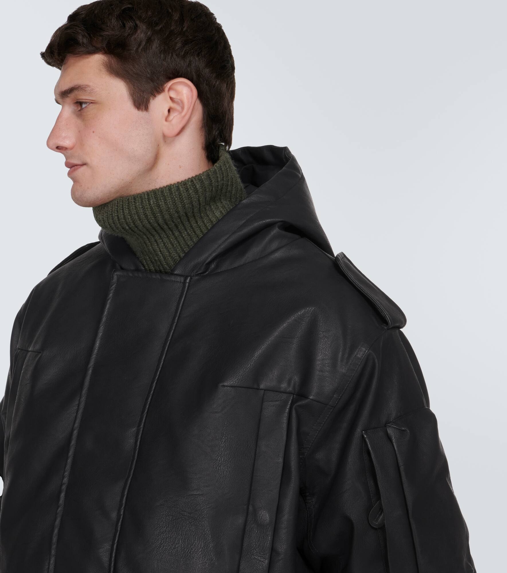 Moto bomber jacket - 5