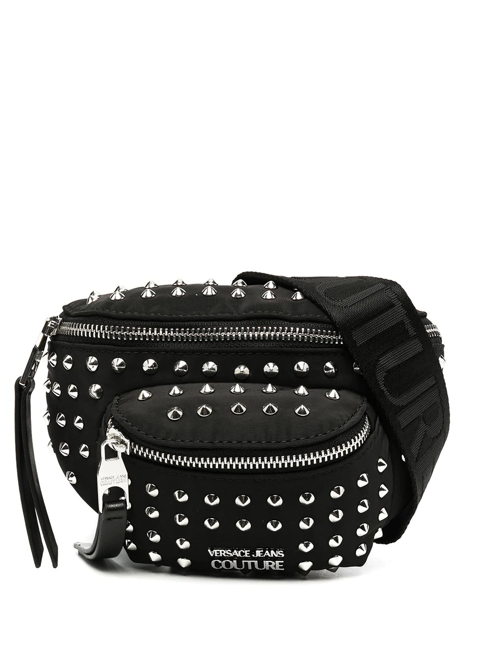 spike-embellished belt bag - 1