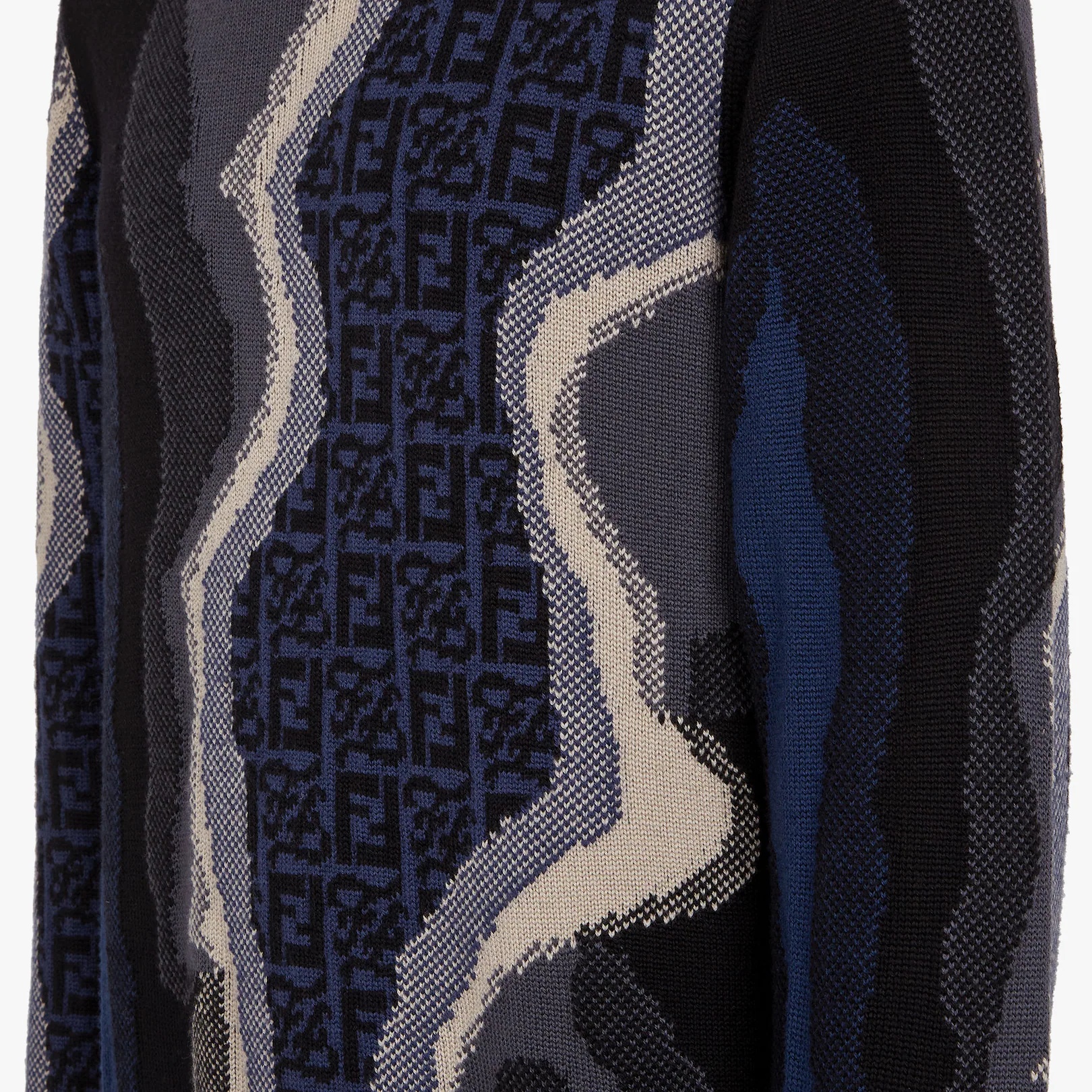 Multicolor wool jumper - 3