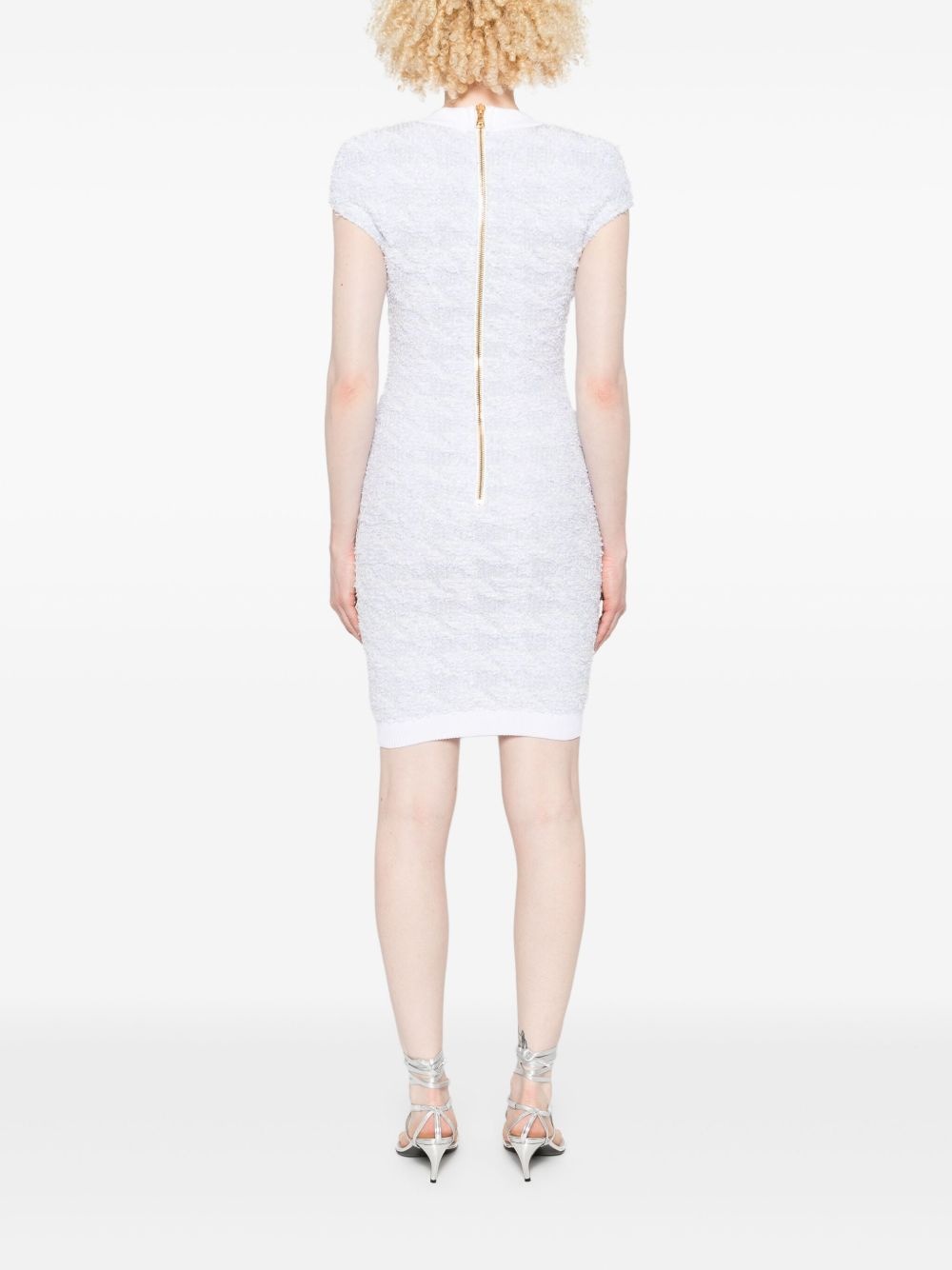 tweed mini dress - 4