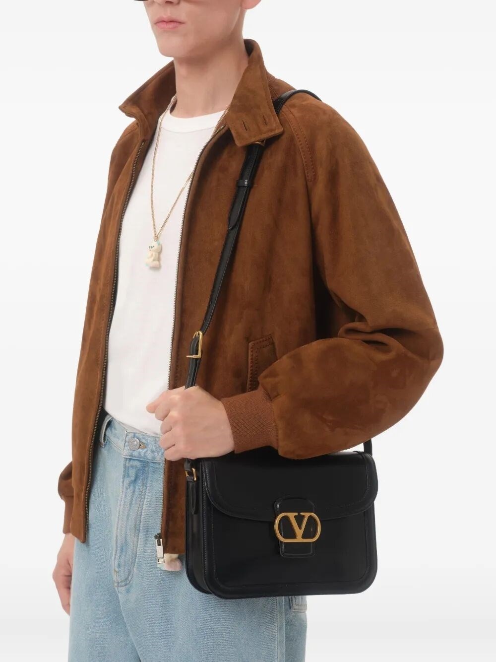 `VLTN` Print Regular T-Shirt - 3
