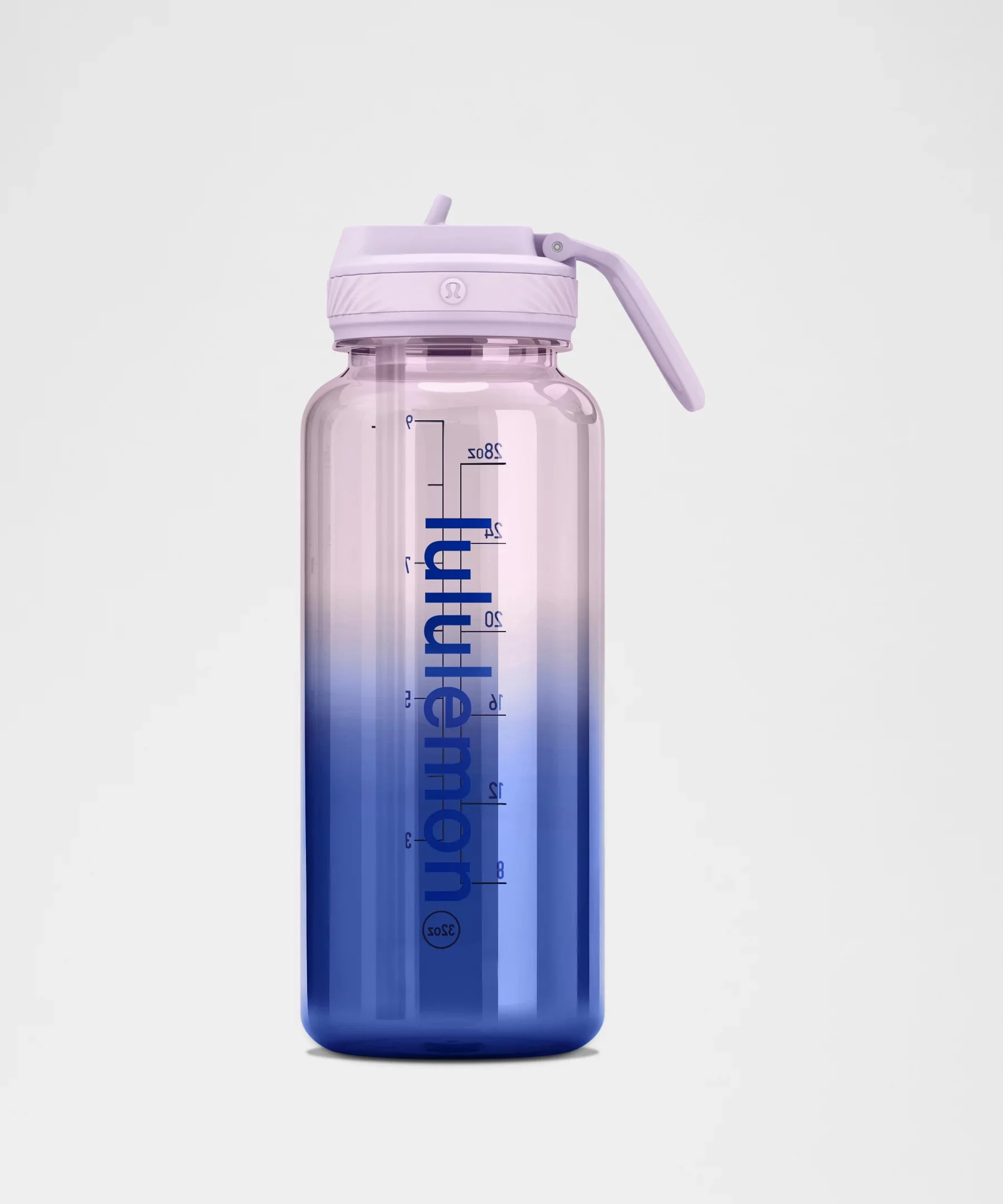 Back to Life Clear Bottle 32oz *Straw Lid - 1